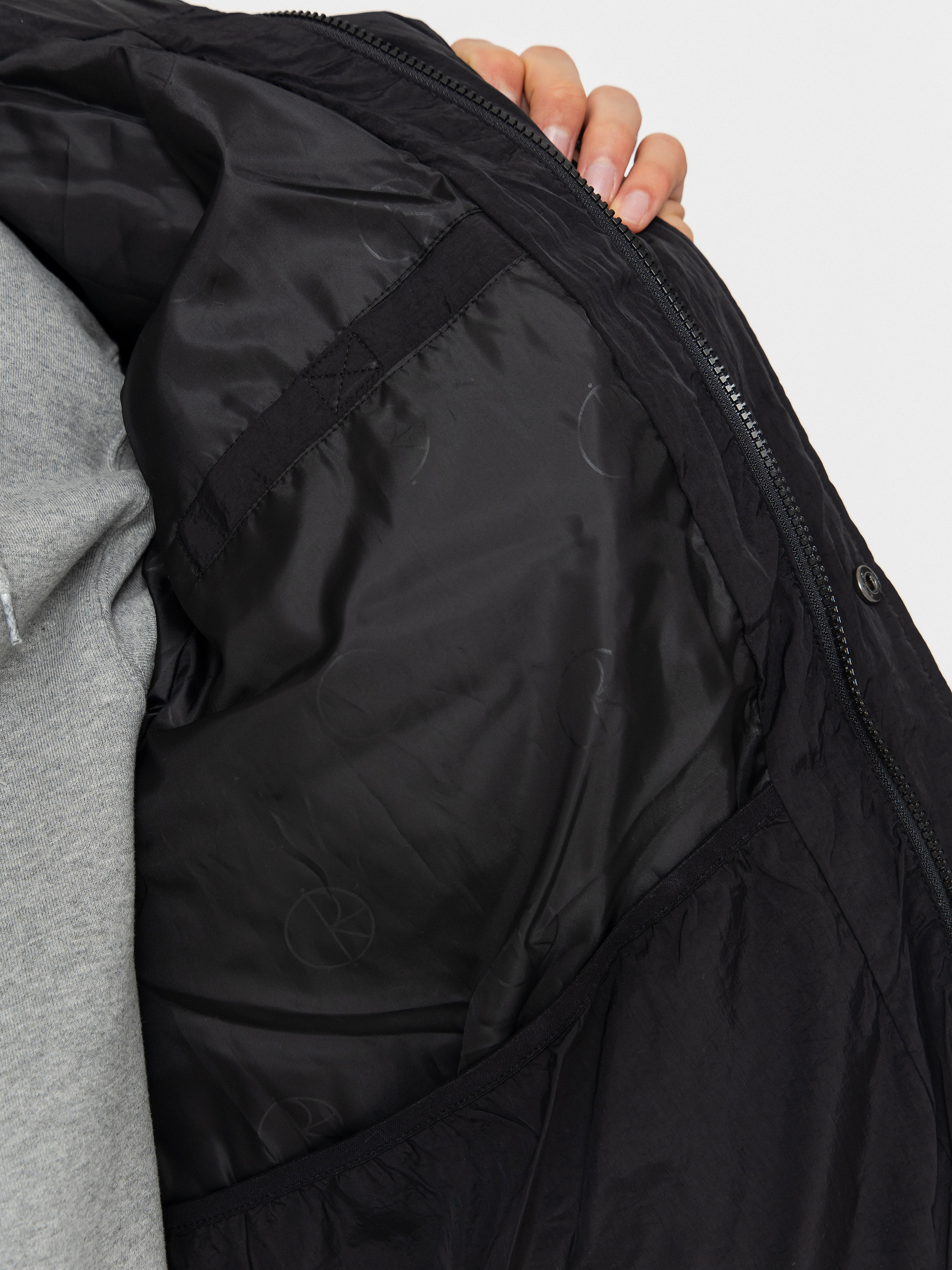 Polar Skate Basic Puffer Dzseki (black)