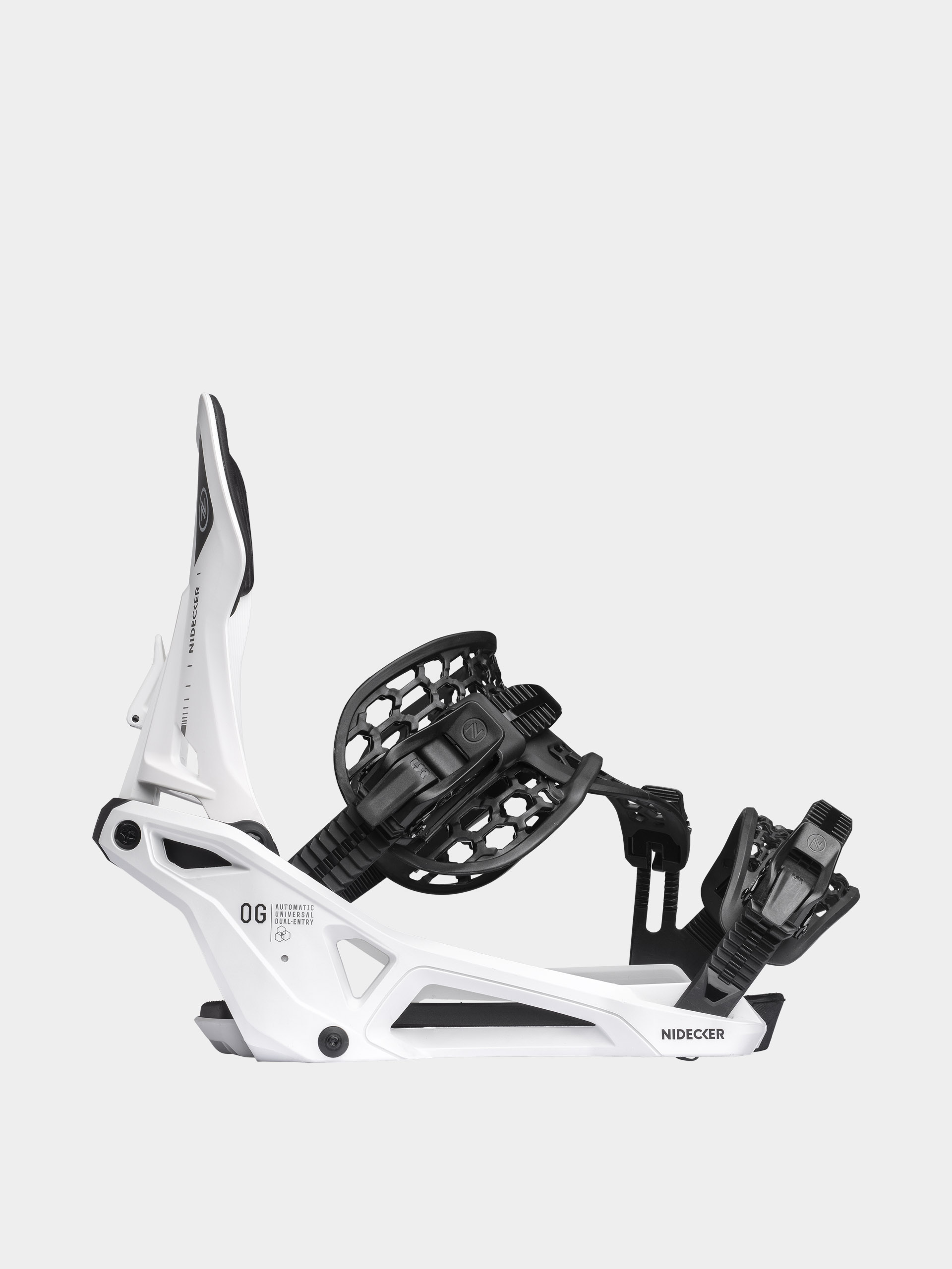 Snowboard kötés Nidecker Og Supermatic (white)