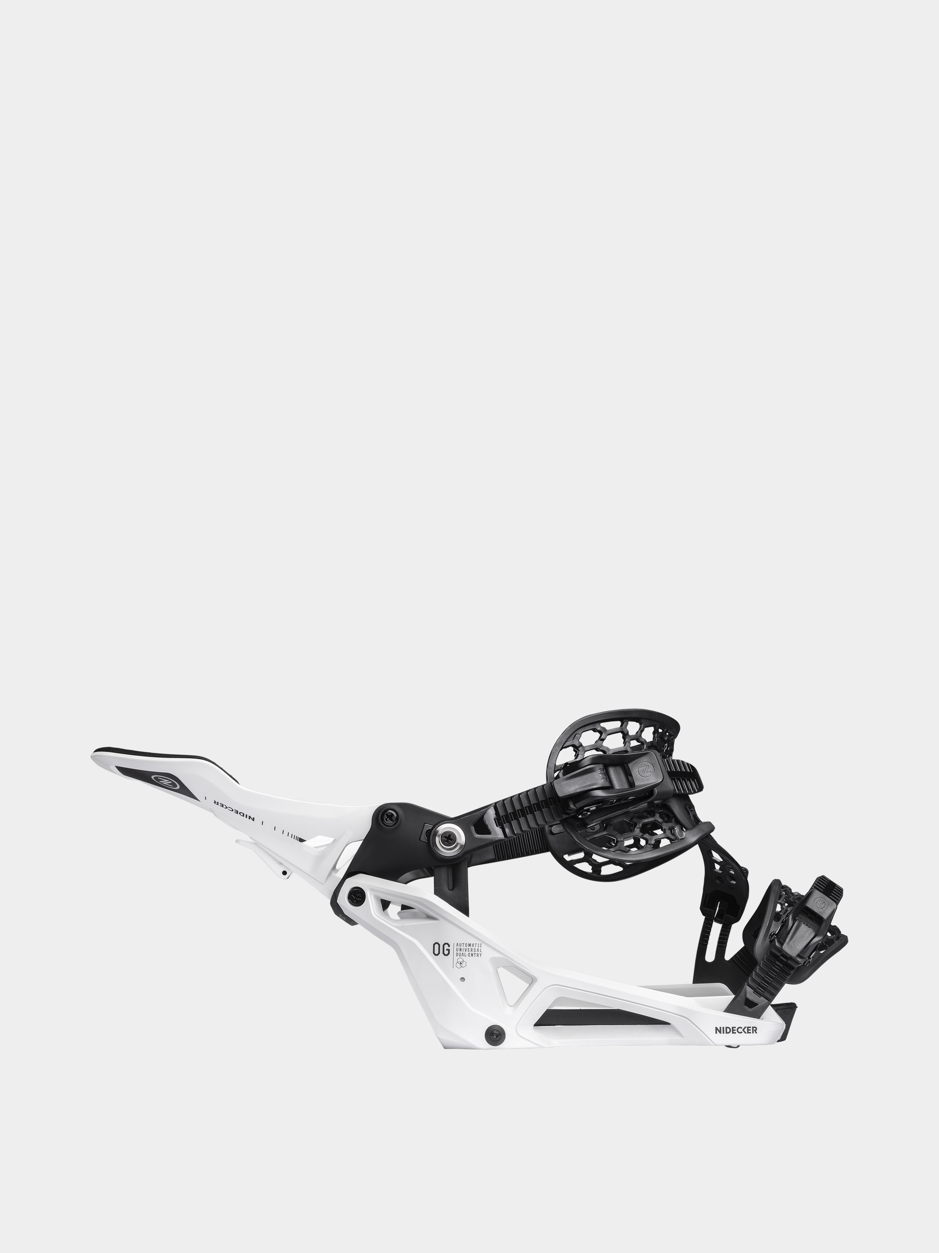 Snowboard kötés Nidecker Og Supermatic (white)