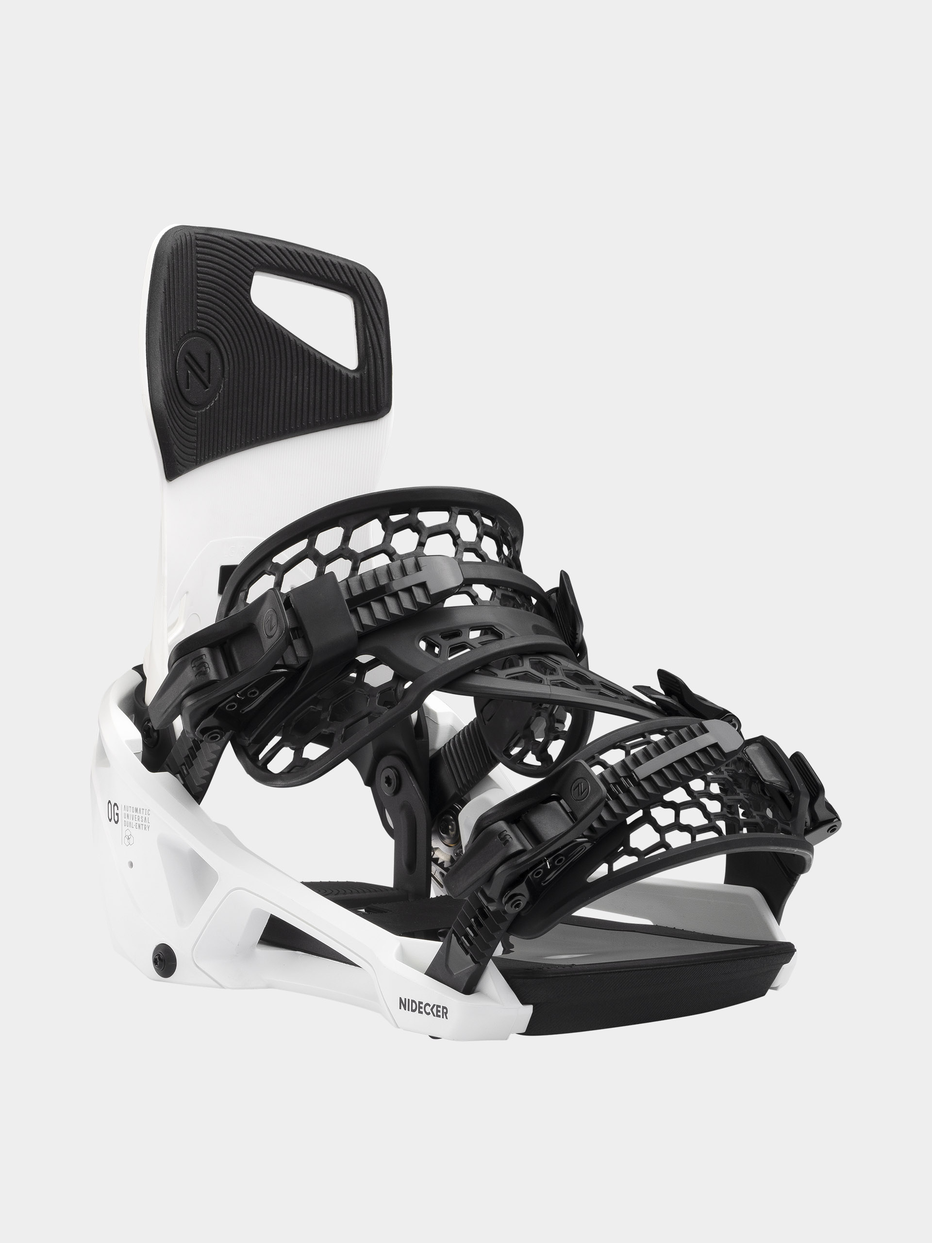 Snowboard kötés Nidecker Og Supermatic (white)