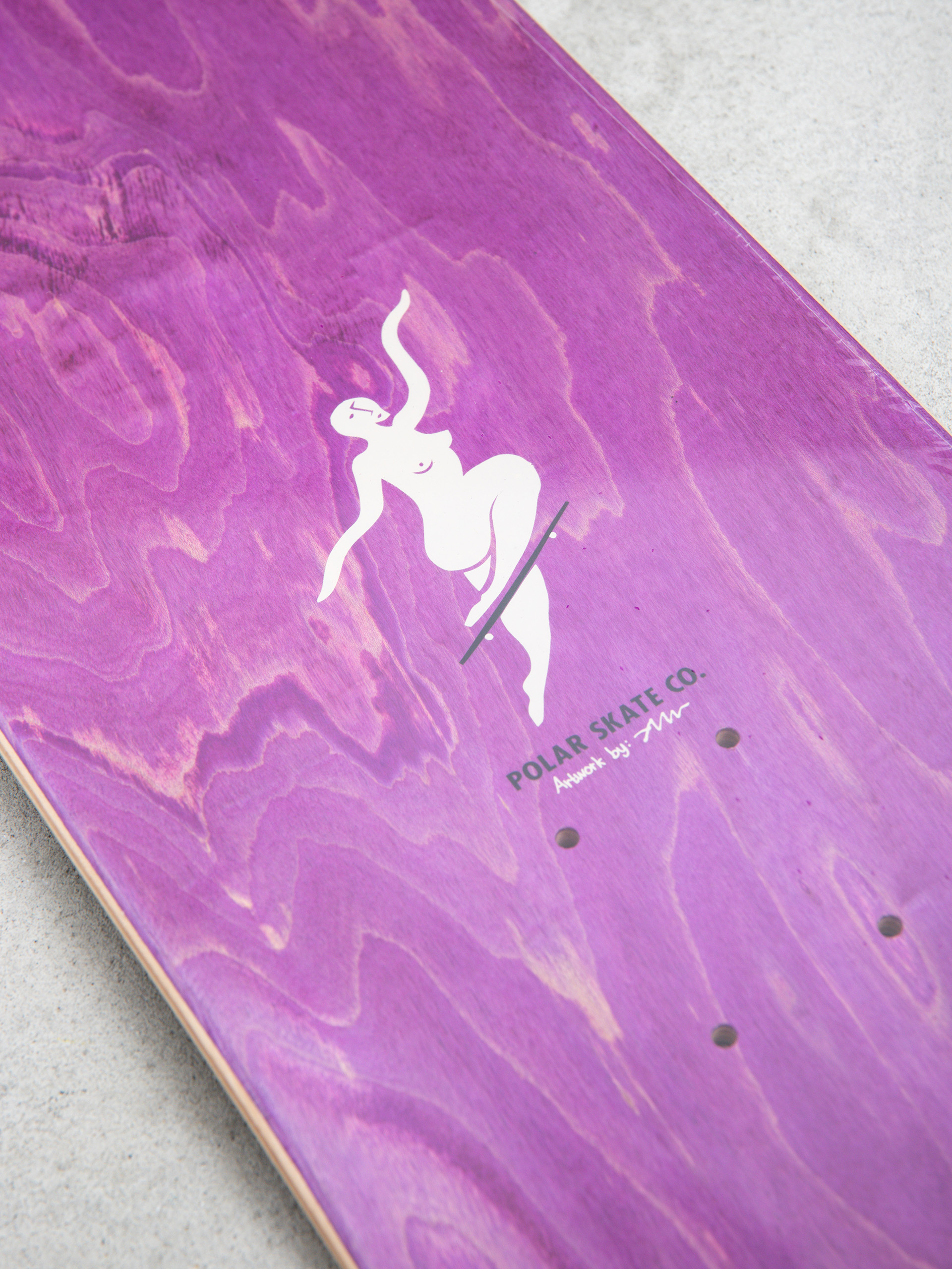 Polar Skate Team No Comply Gördeszka lap (charcoal)