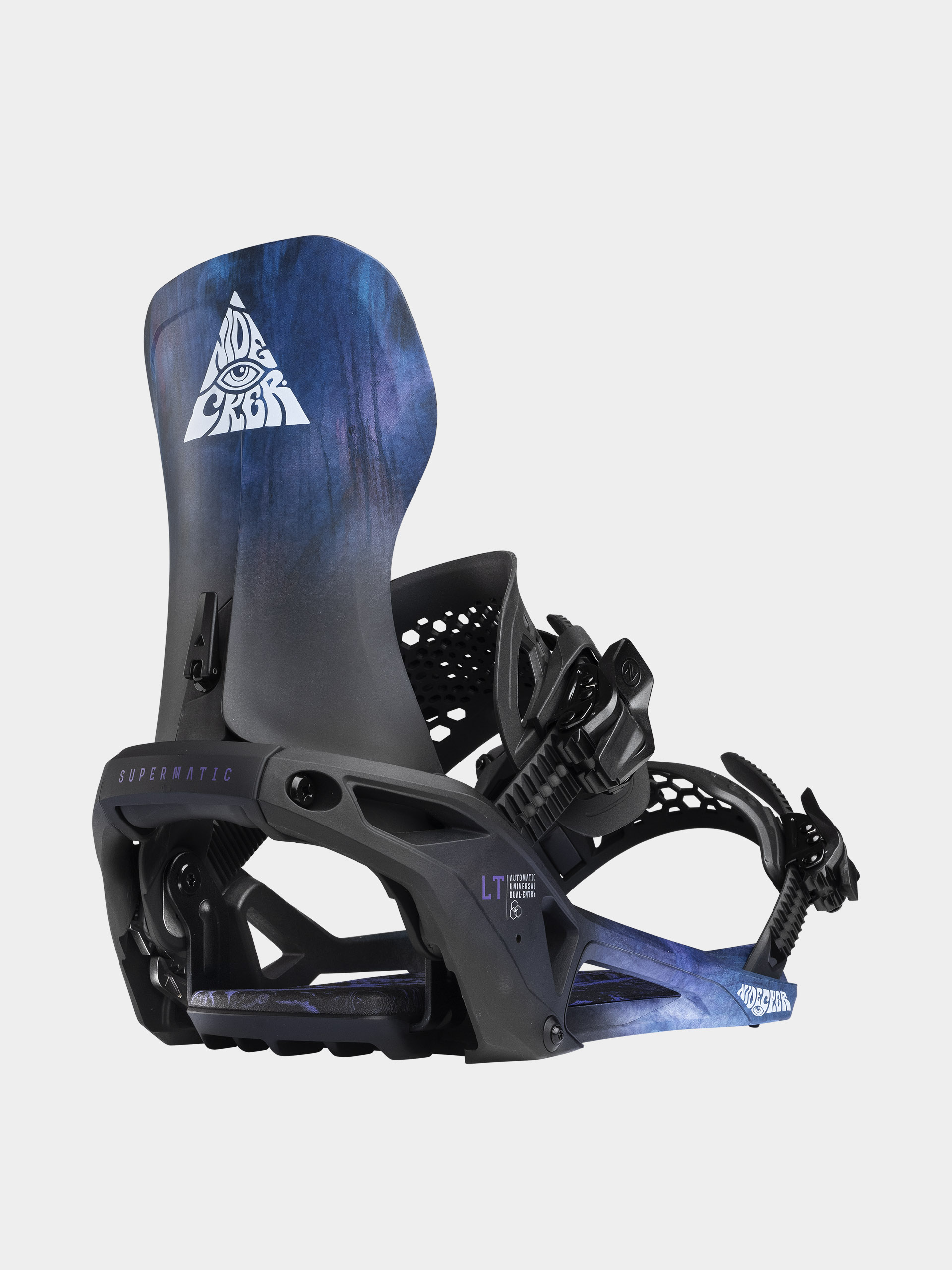 Snowboard kötés Nidecker Lt Supermatic (bio black)