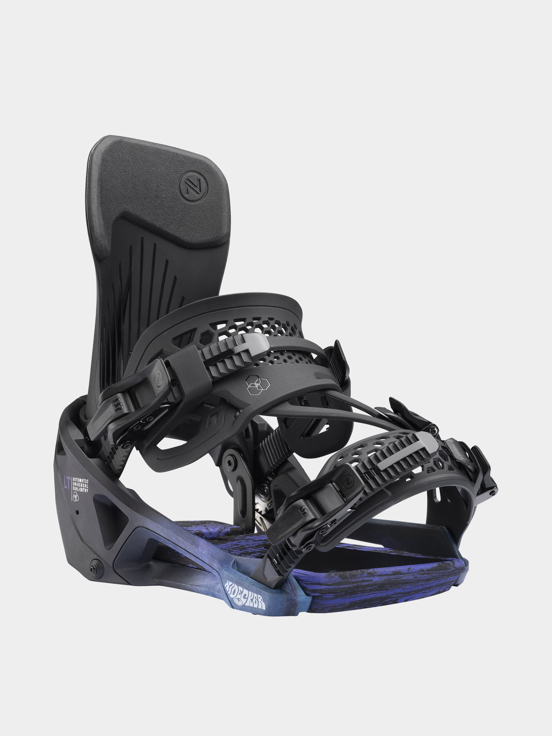 Snowboard kötés Nidecker Lt Supermatic (bio black)