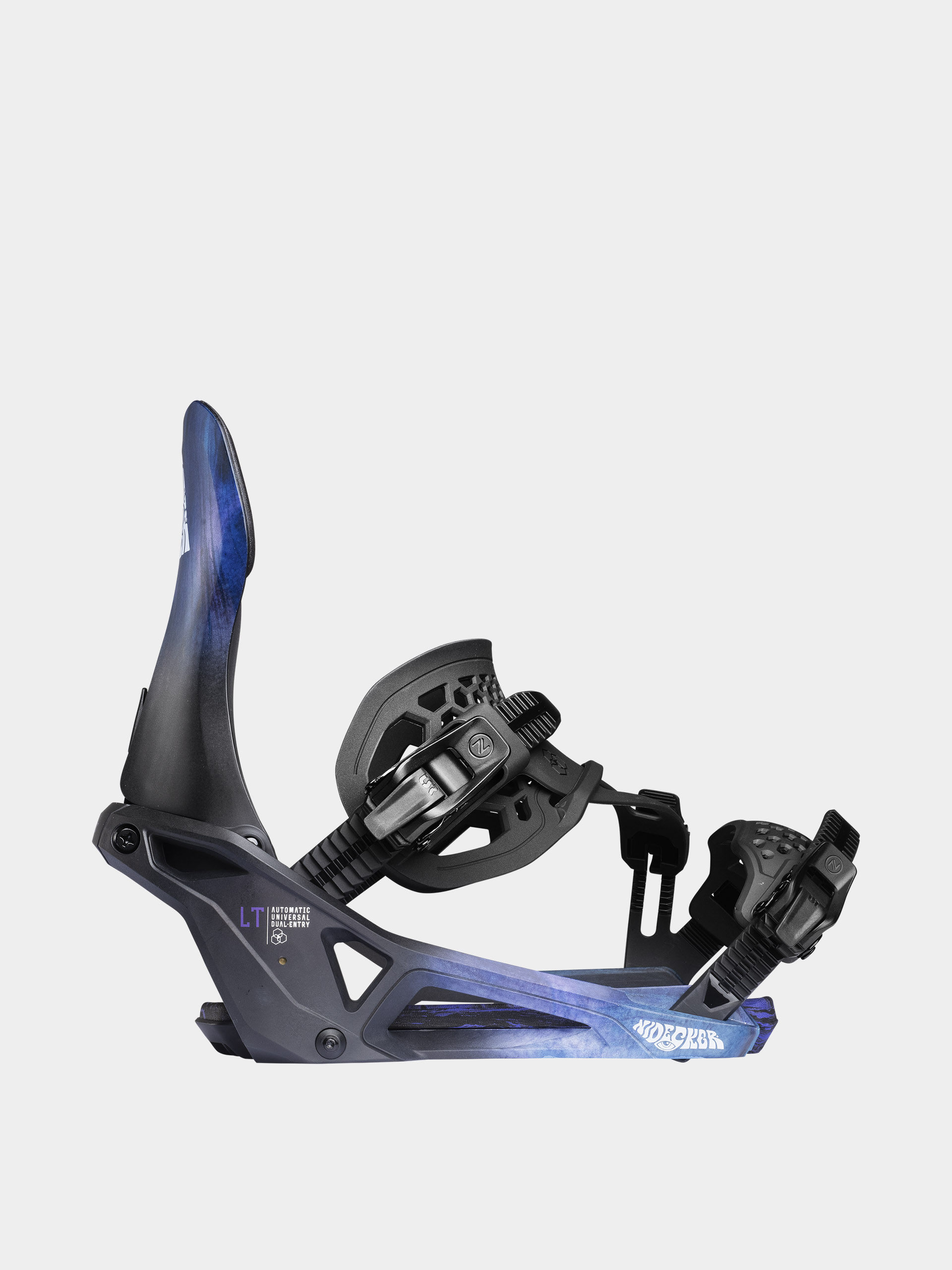 Snowboard kötés Nidecker Lt Supermatic (bio black)