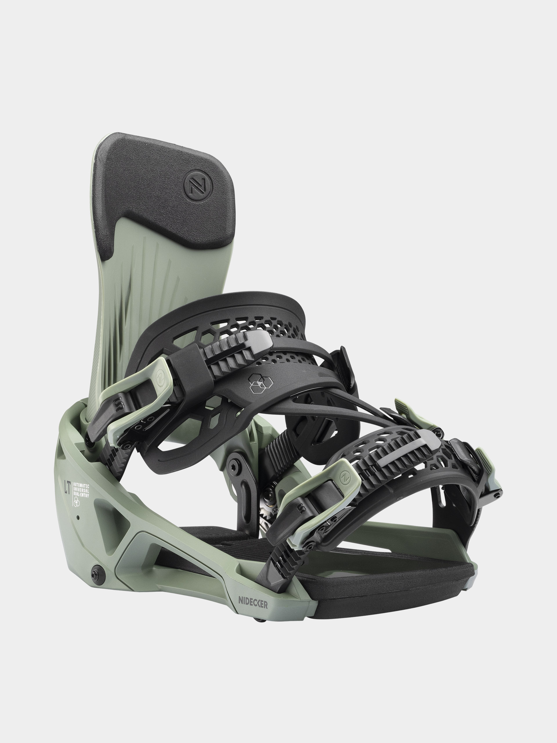 Snowboard kötés Nidecker Lt Supermatic (olive)