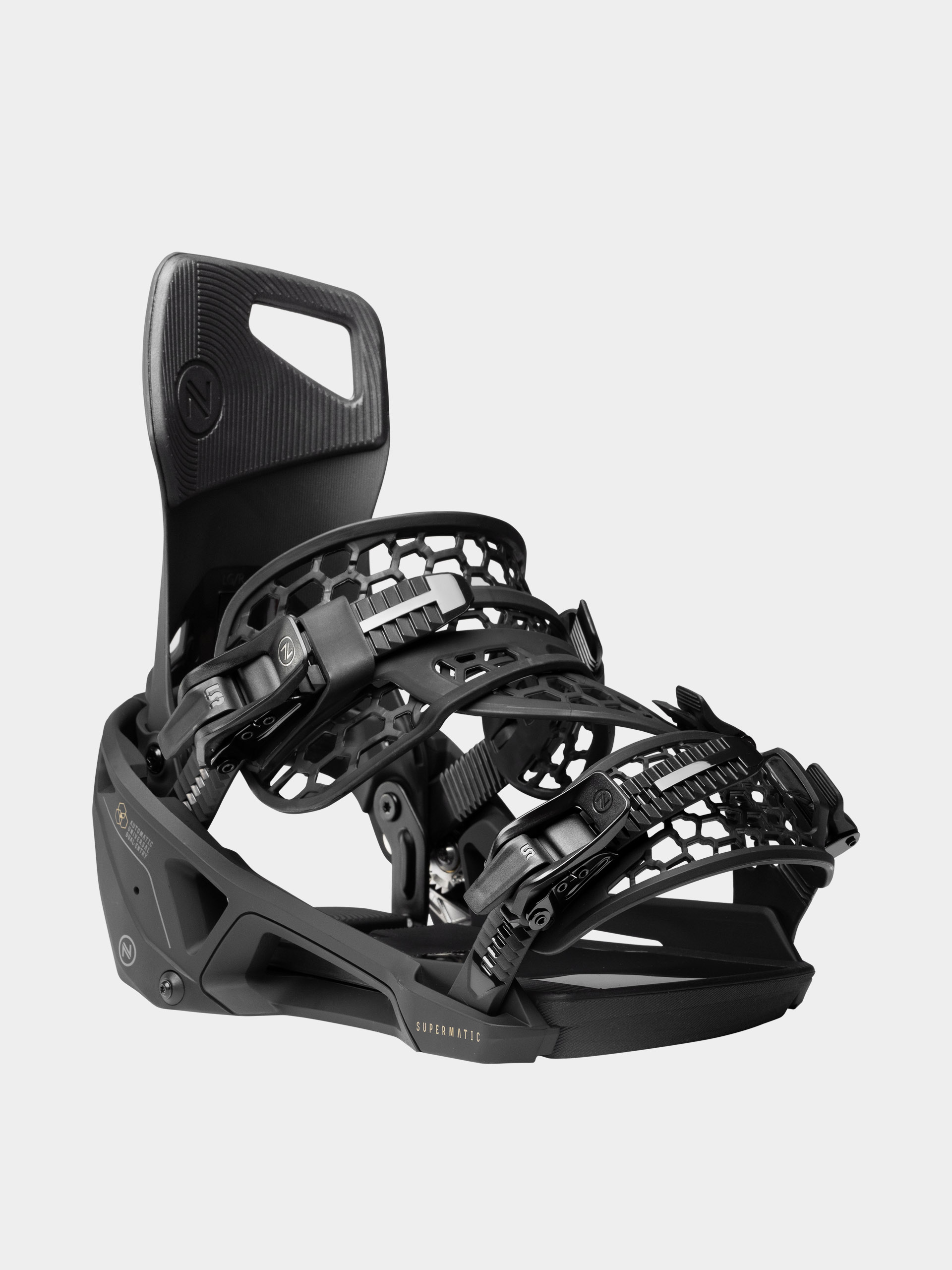 Snowboard kötés Nidecker Og Supermatic (black)