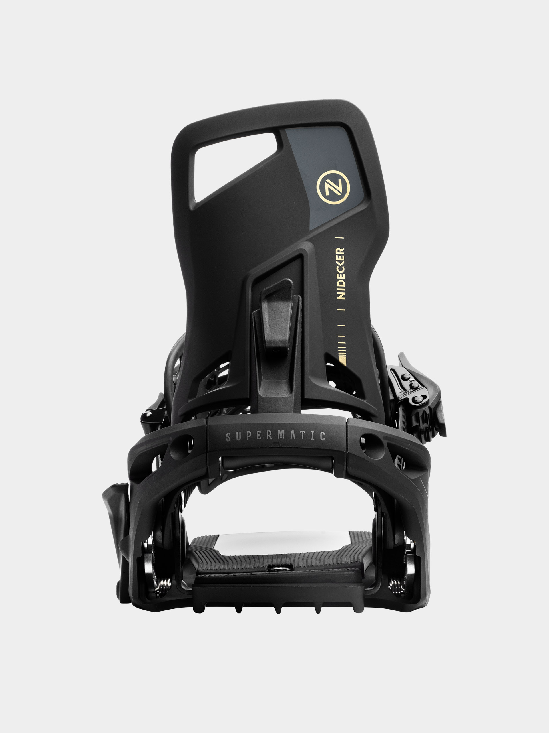 Snowboard kötés Nidecker Og Supermatic (black)