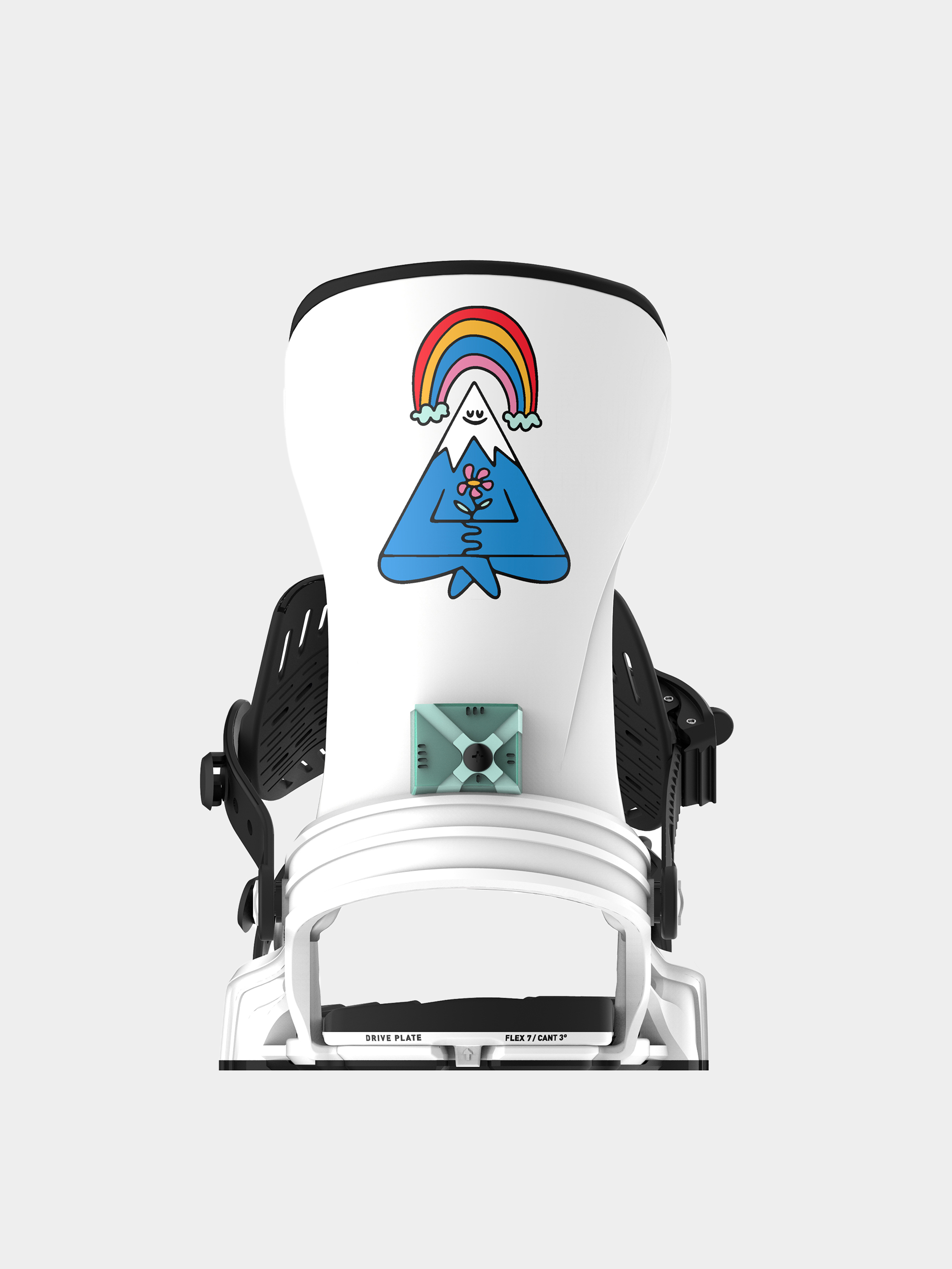 Női Snowboard kötés Bent Metal Stylist (white)