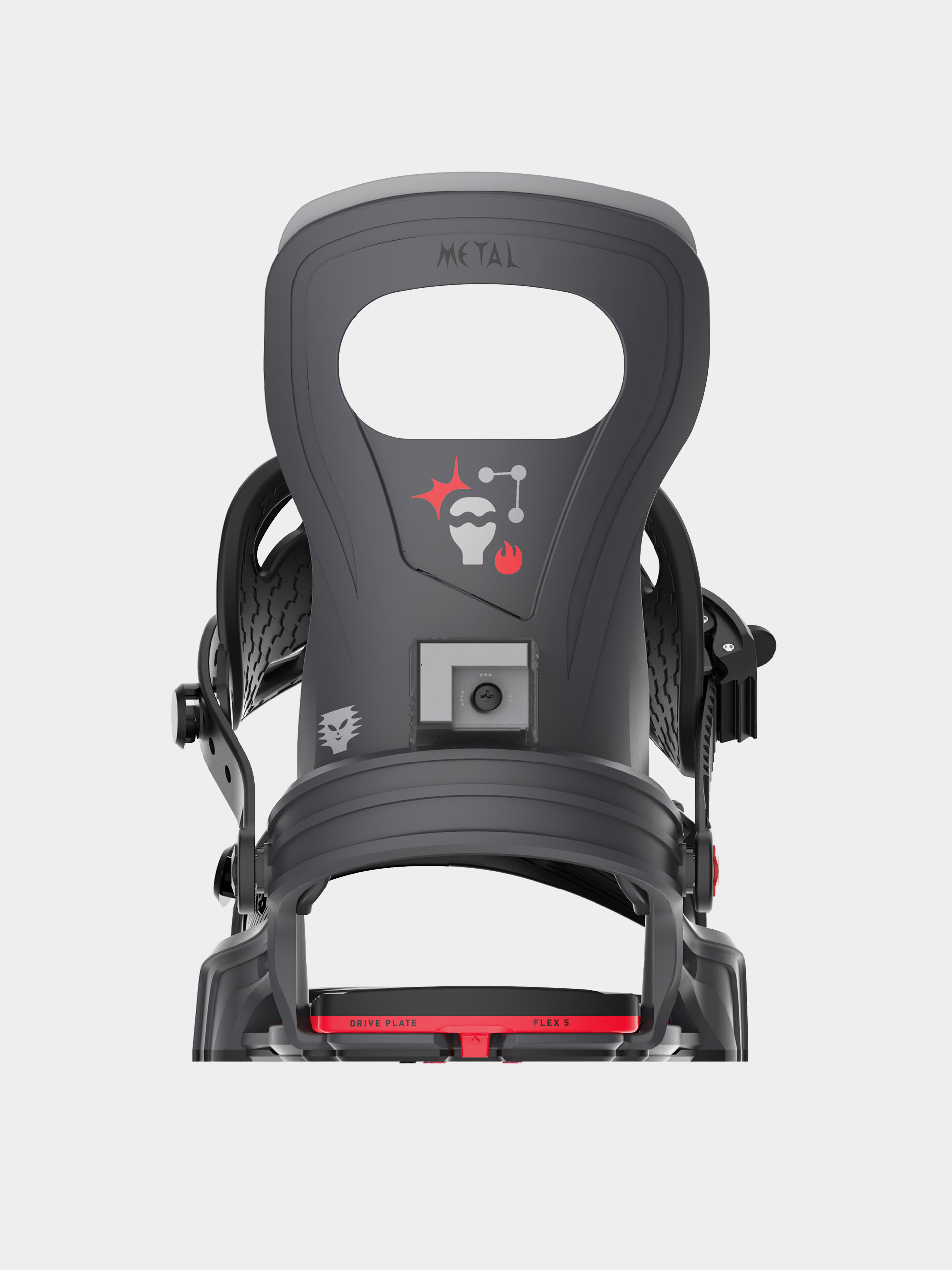 Férfi Snowboard kötés Bent Metal Joint (grey)