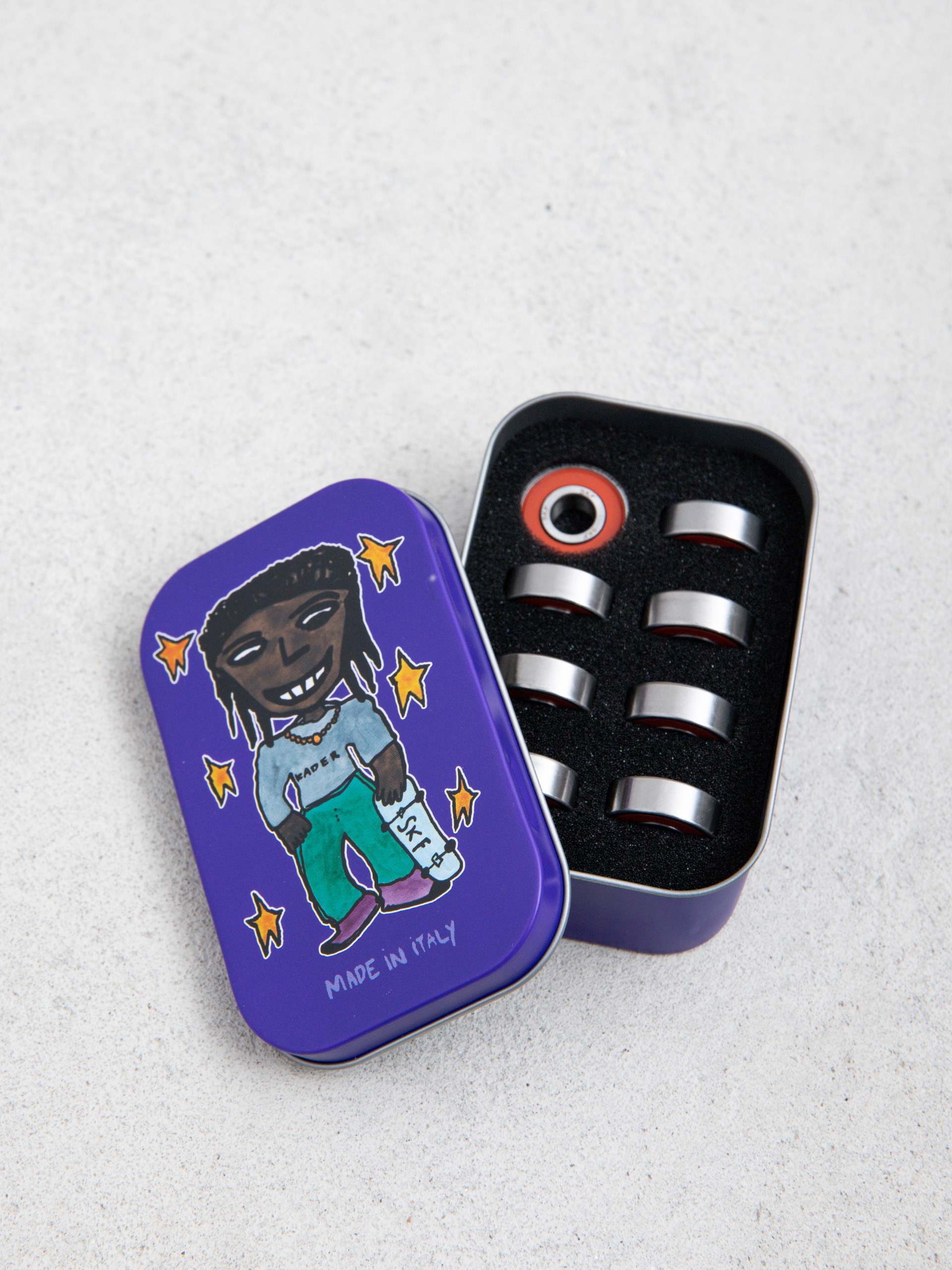 SKF Kader Csapágy (silver/red)