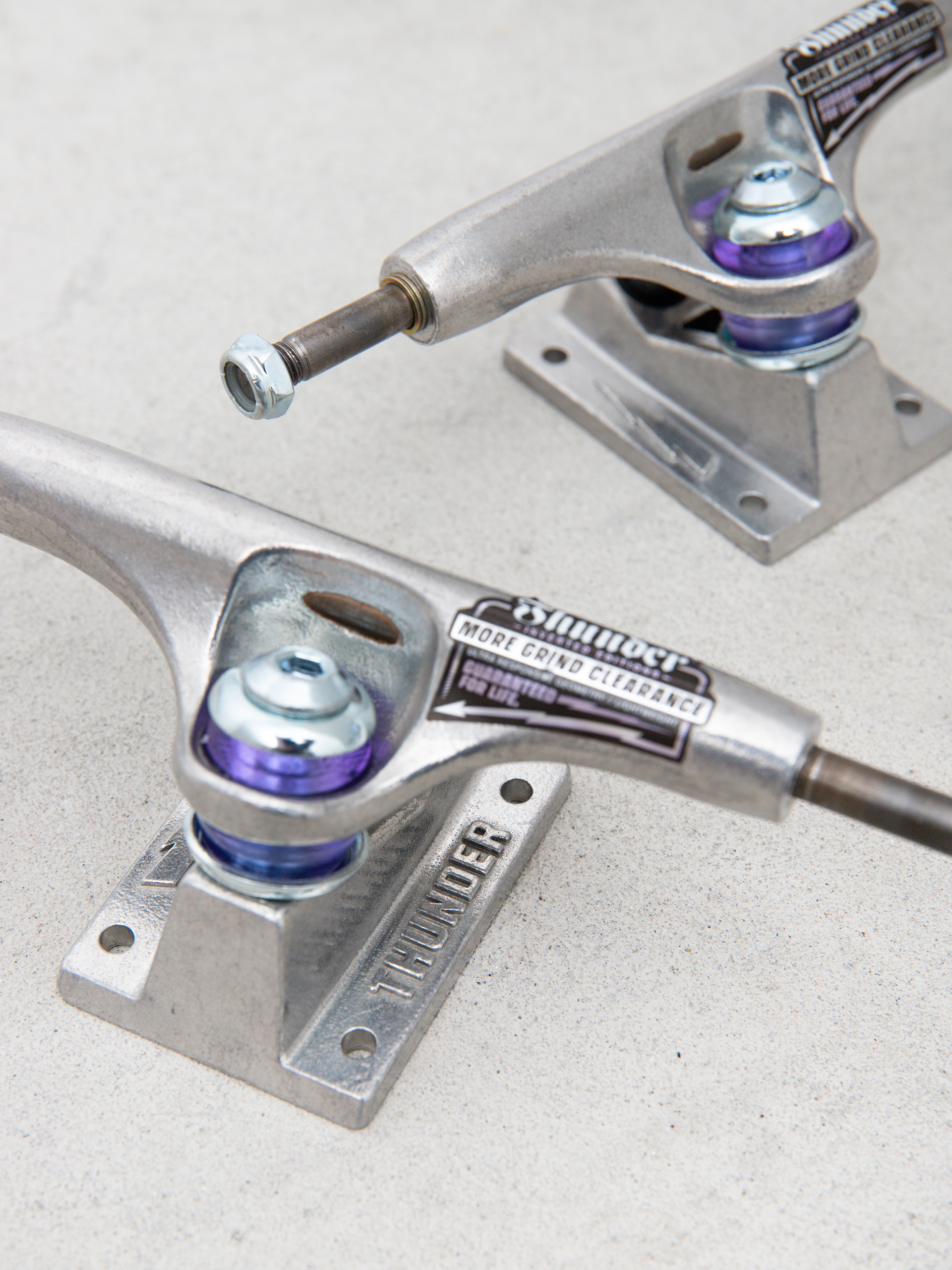 Thunder Inverted Gördeszka felfüggesztés (polished)