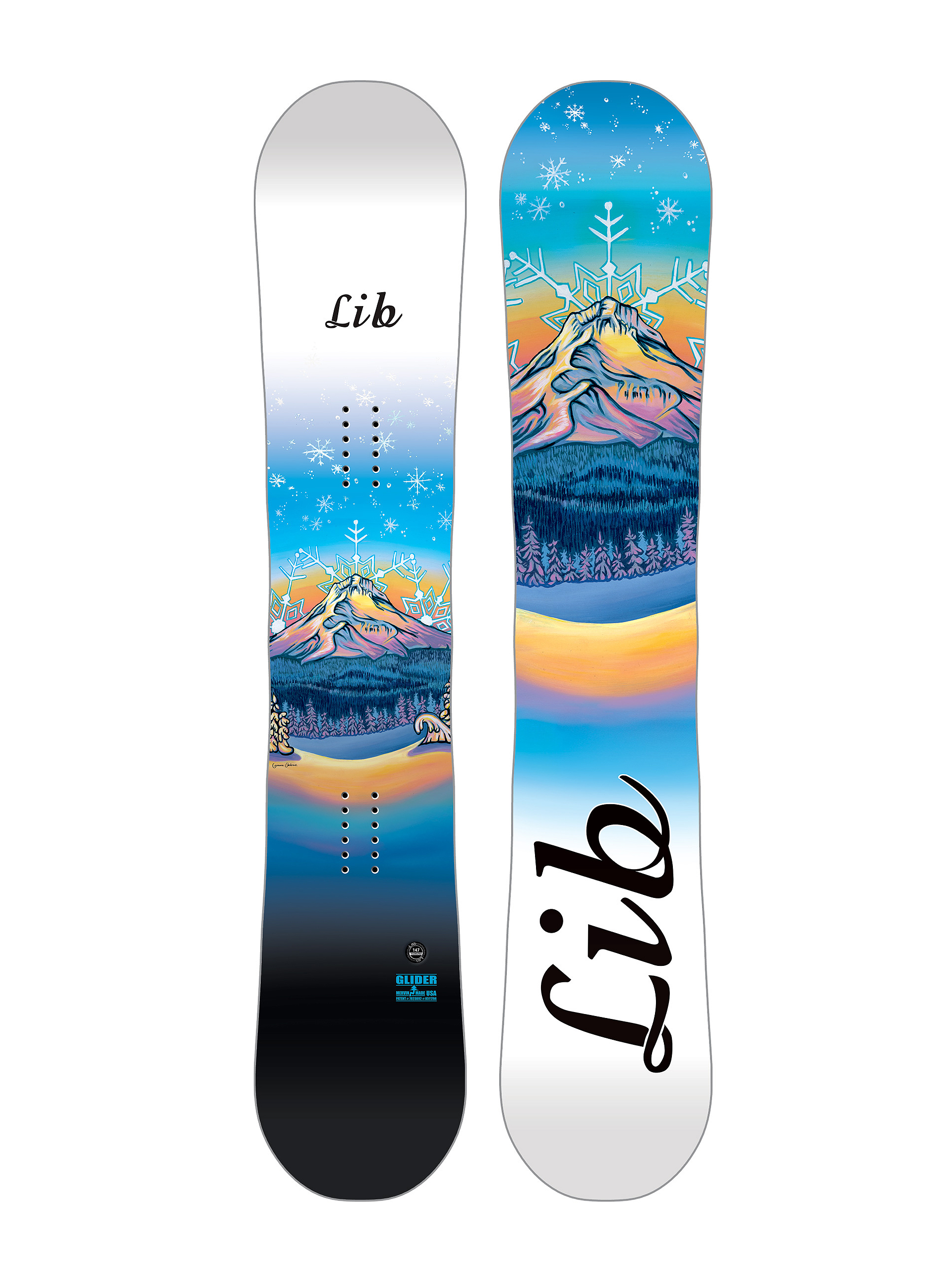 Női Lib Tech Glider Snowboard 