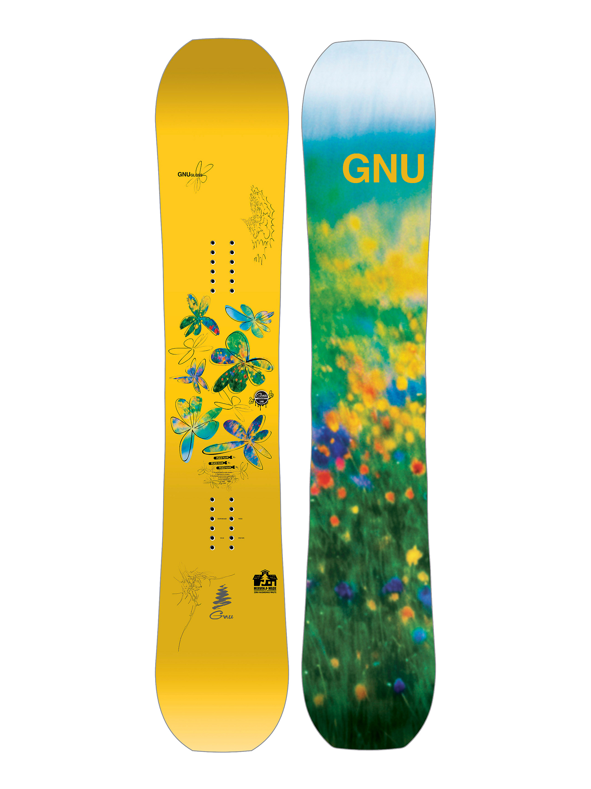 Női Gnu Gloss Snowboard 