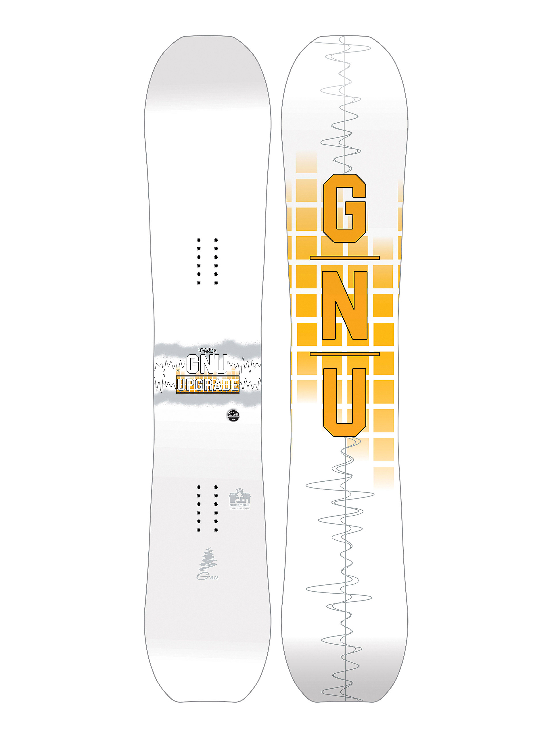 Férfi Gnu Upgrade Snowboard 