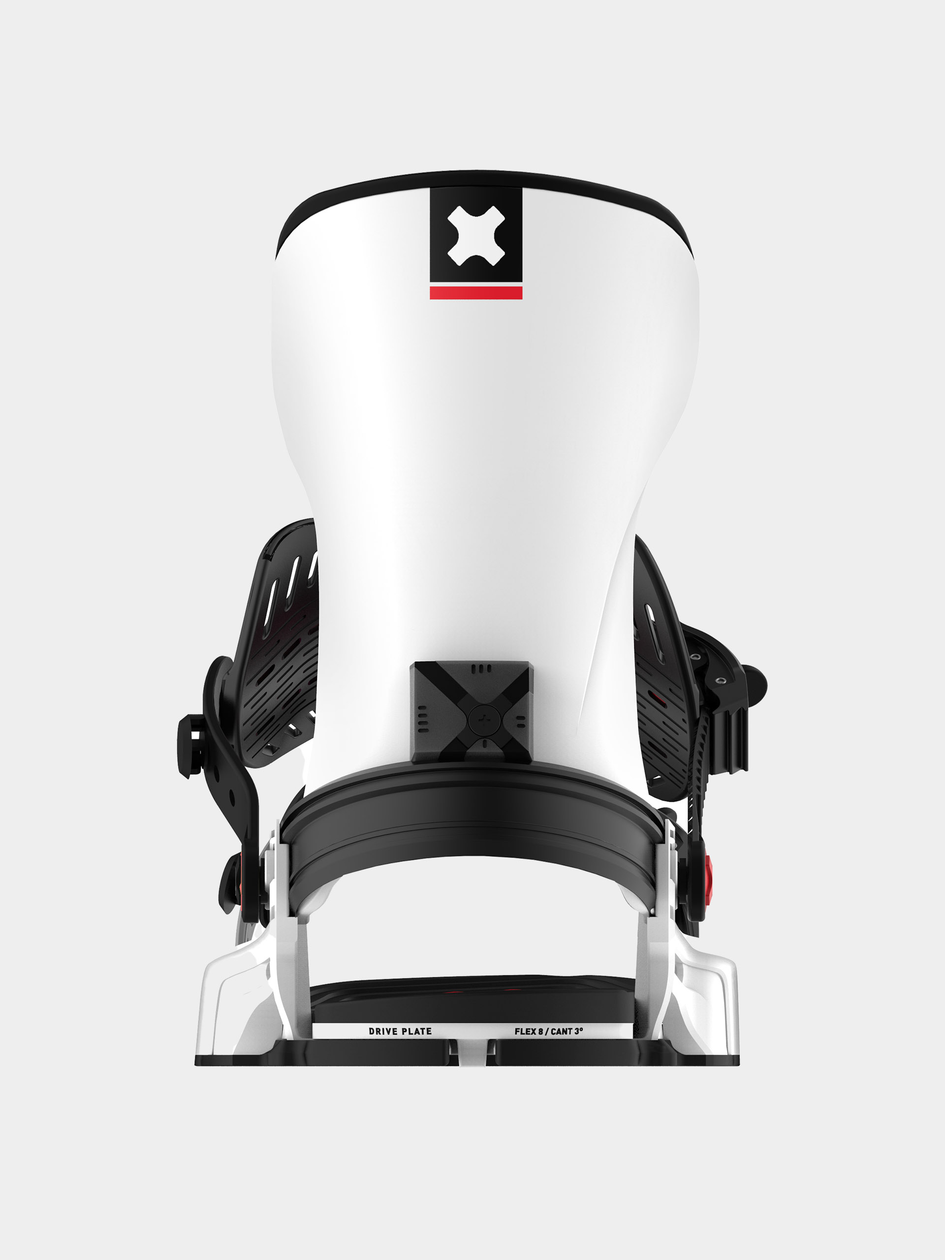 Férfi Snowboard kötés Bent Metal Transfer (white)