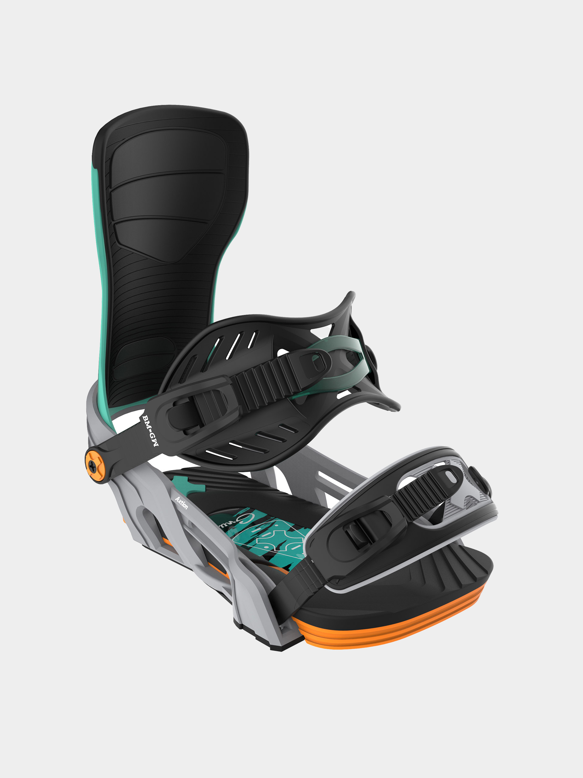 Snowboard kötés Bent Metal Axtion (grey/green)