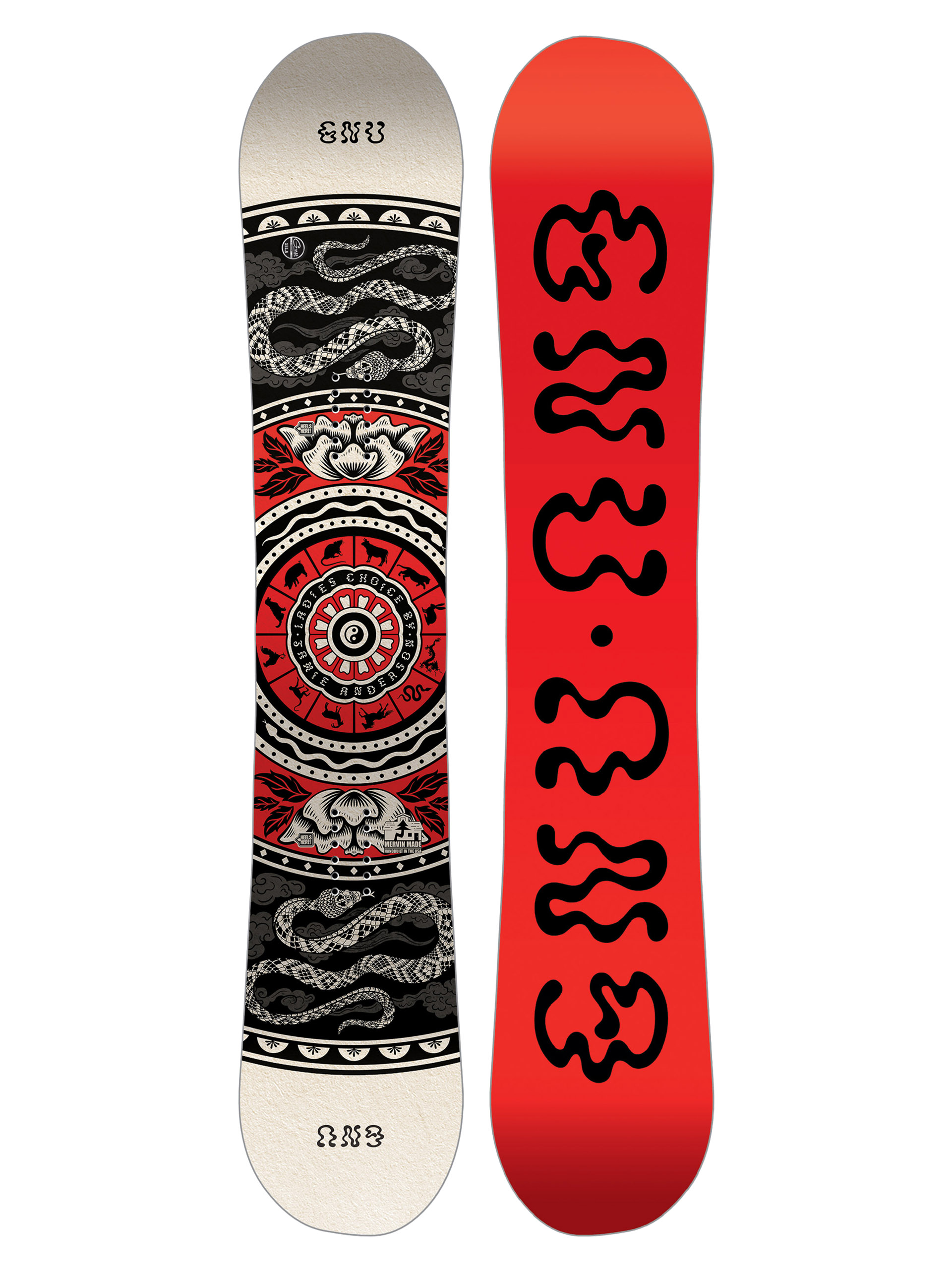 Gnu Ladies Choice Snowboard Wmn (red/black)