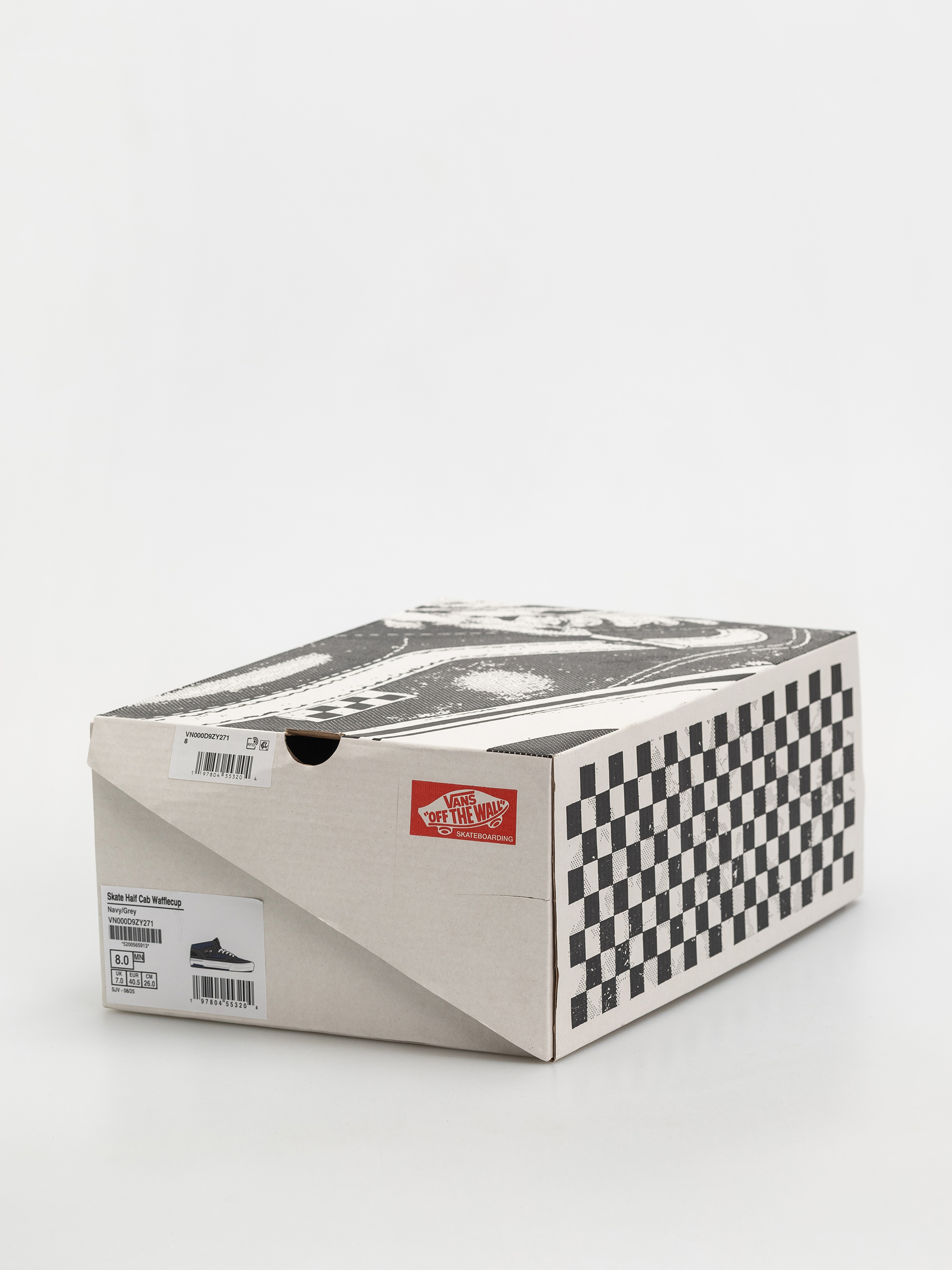 Vans Skate Half Cab Wafflecup Cipők (navy/grey)