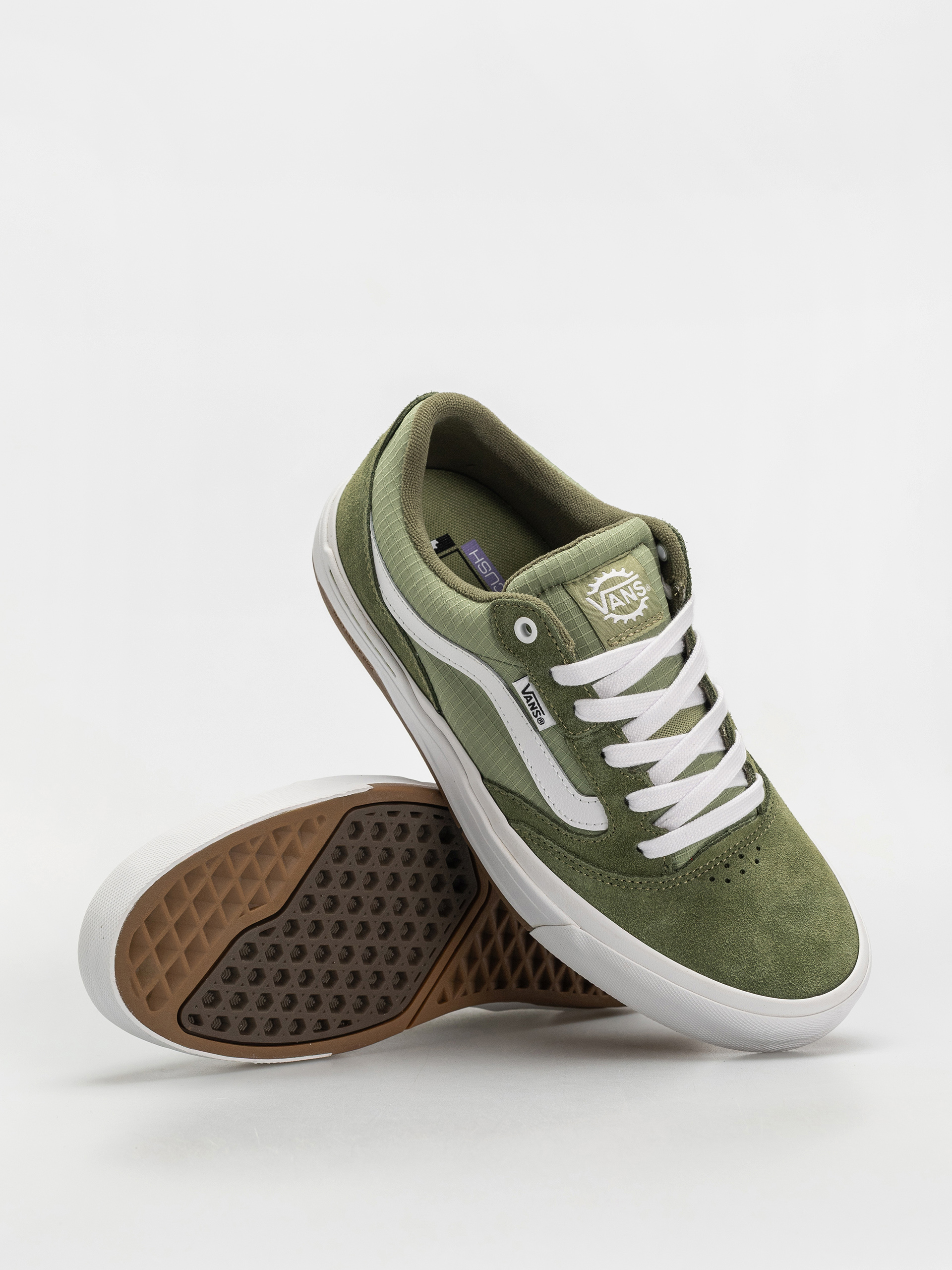 Vans Bmx Proof Wafflecup Cipők (olive/white)