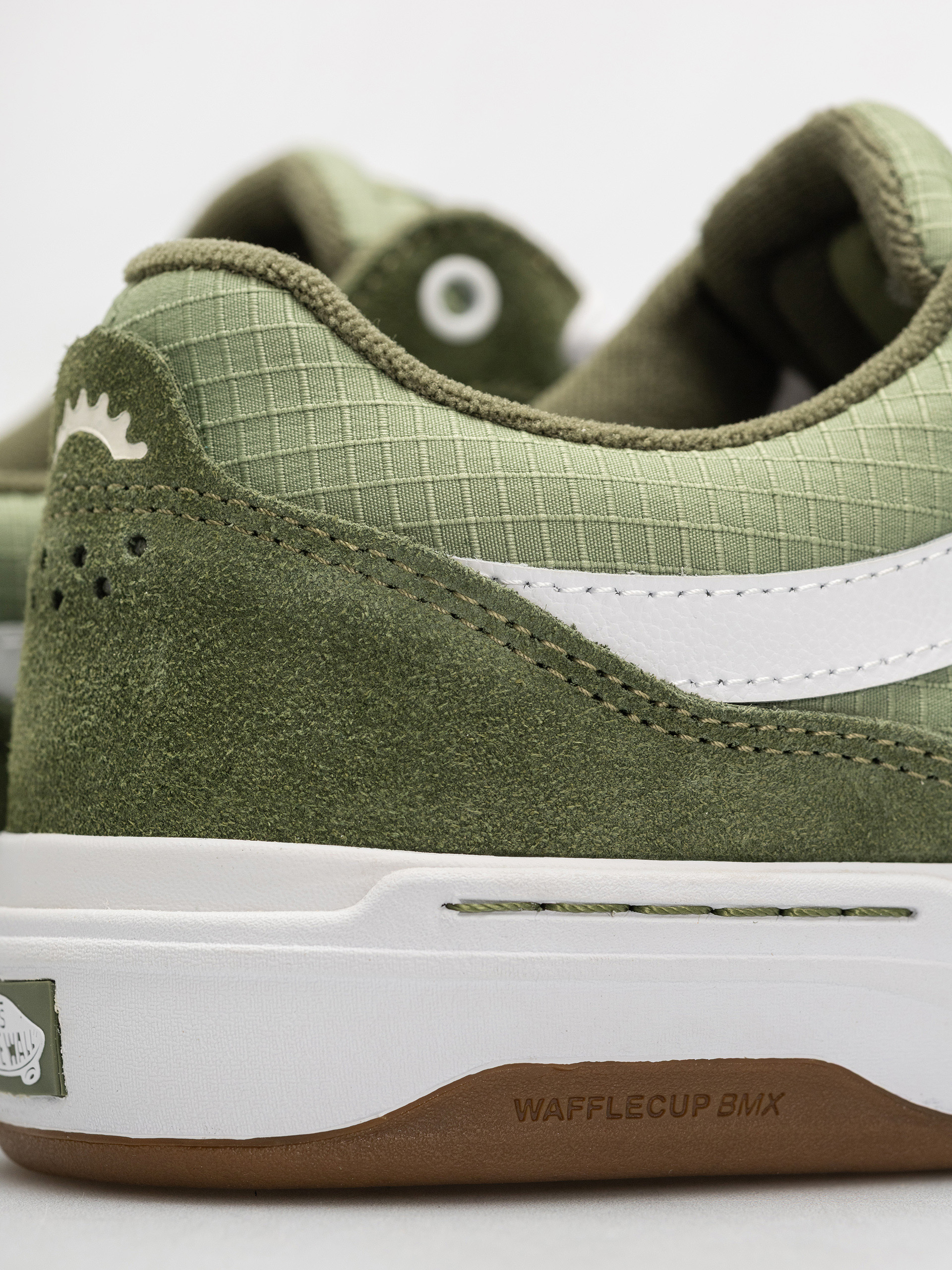 Vans Bmx Proof Wafflecup Cipők (olive/white)