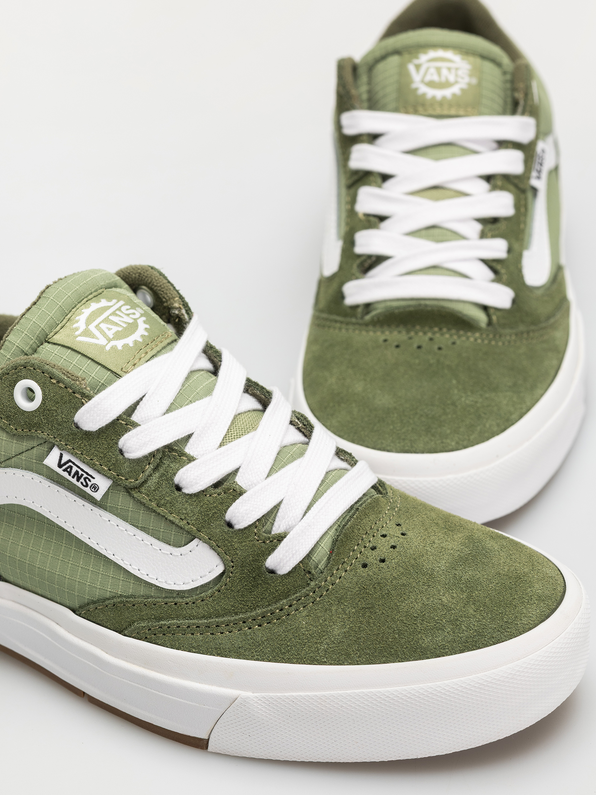 Vans Bmx Proof Wafflecup Cipők (olive/white)