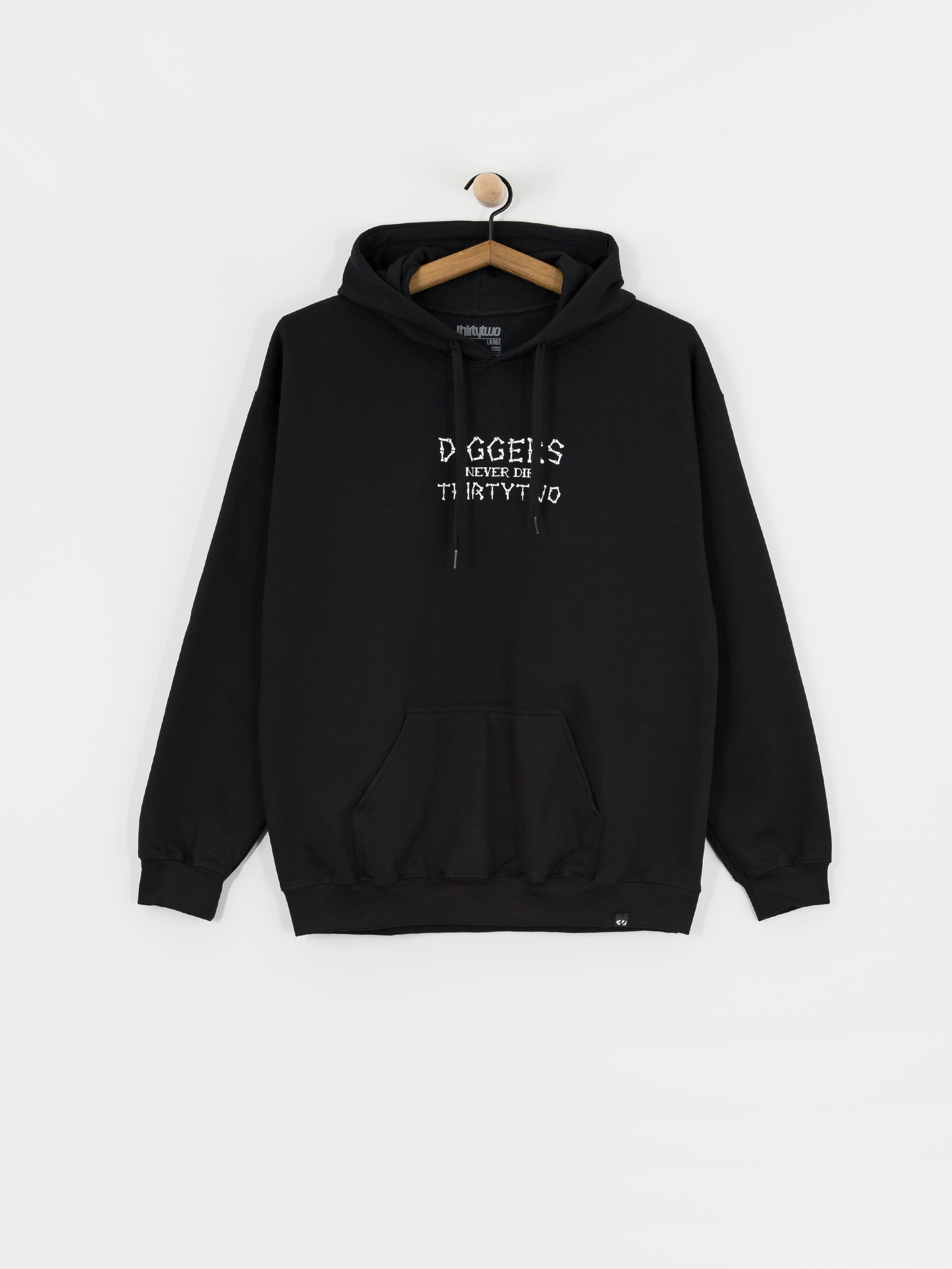 ThirtyTwo Digger HD Kapucnis pulóver (black)