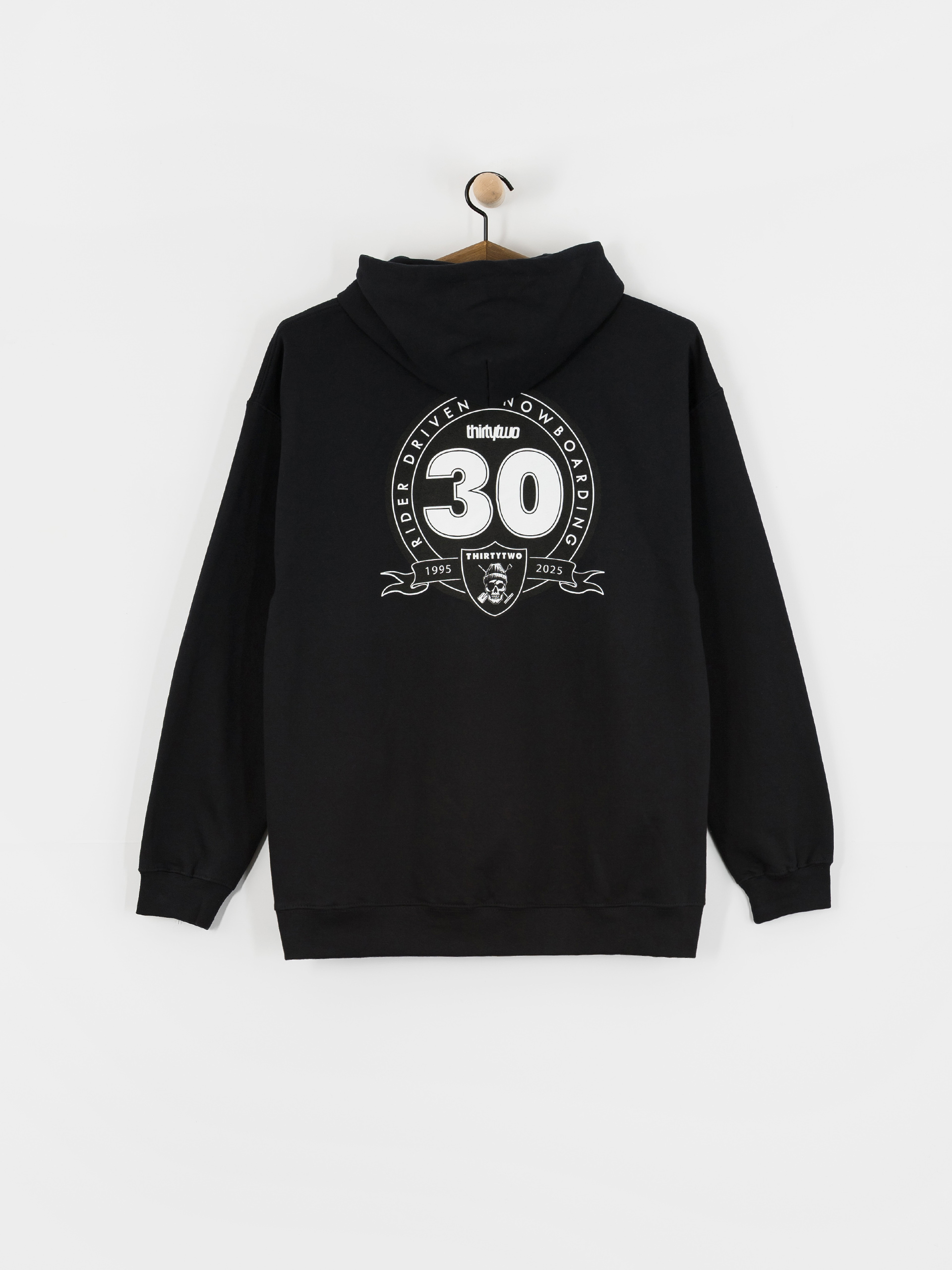 ThirtyTwo 30 Yr HD Kapucnis pulóver (black)