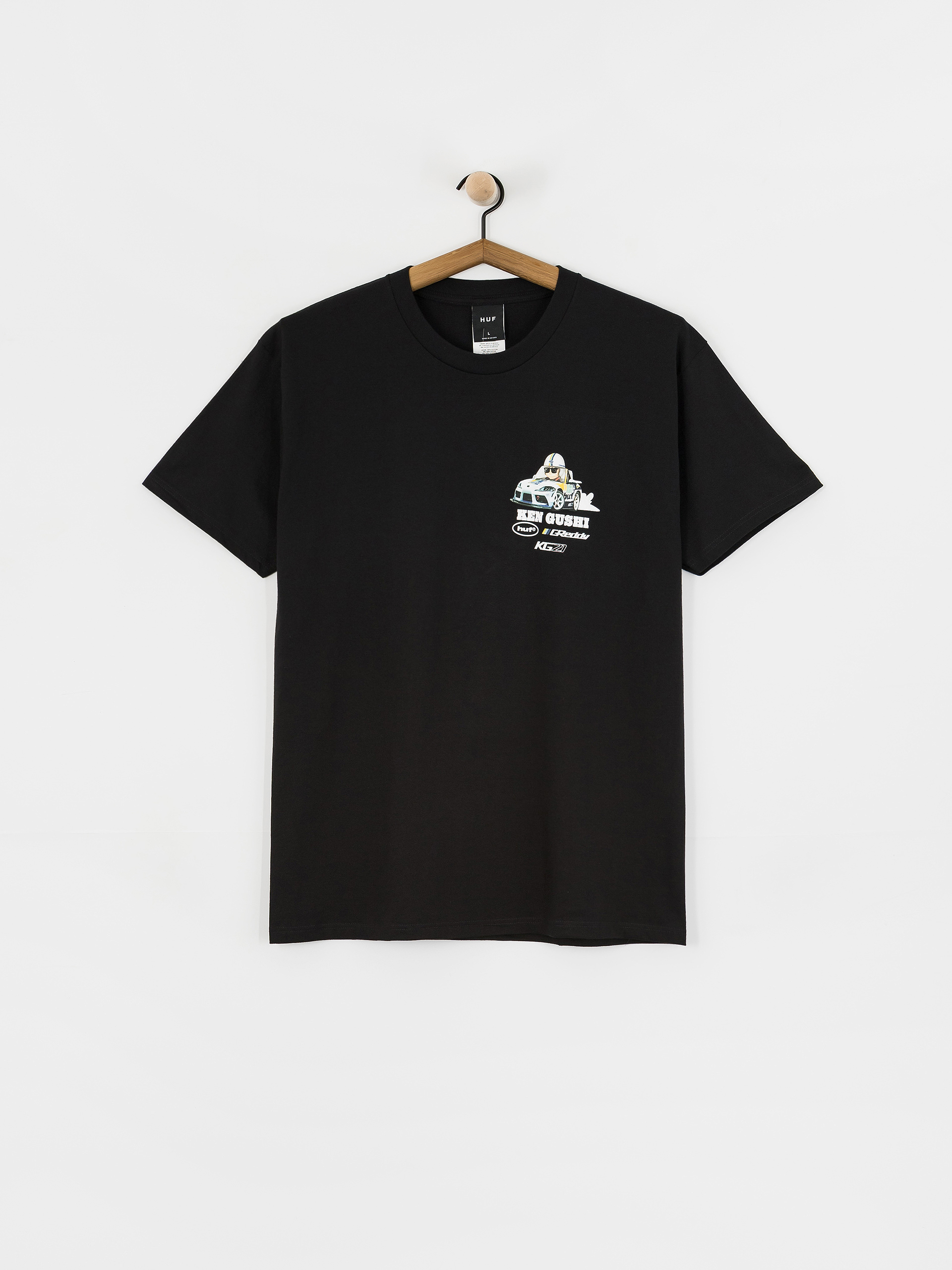 Póló HUF X Greddy Gushi (black)
