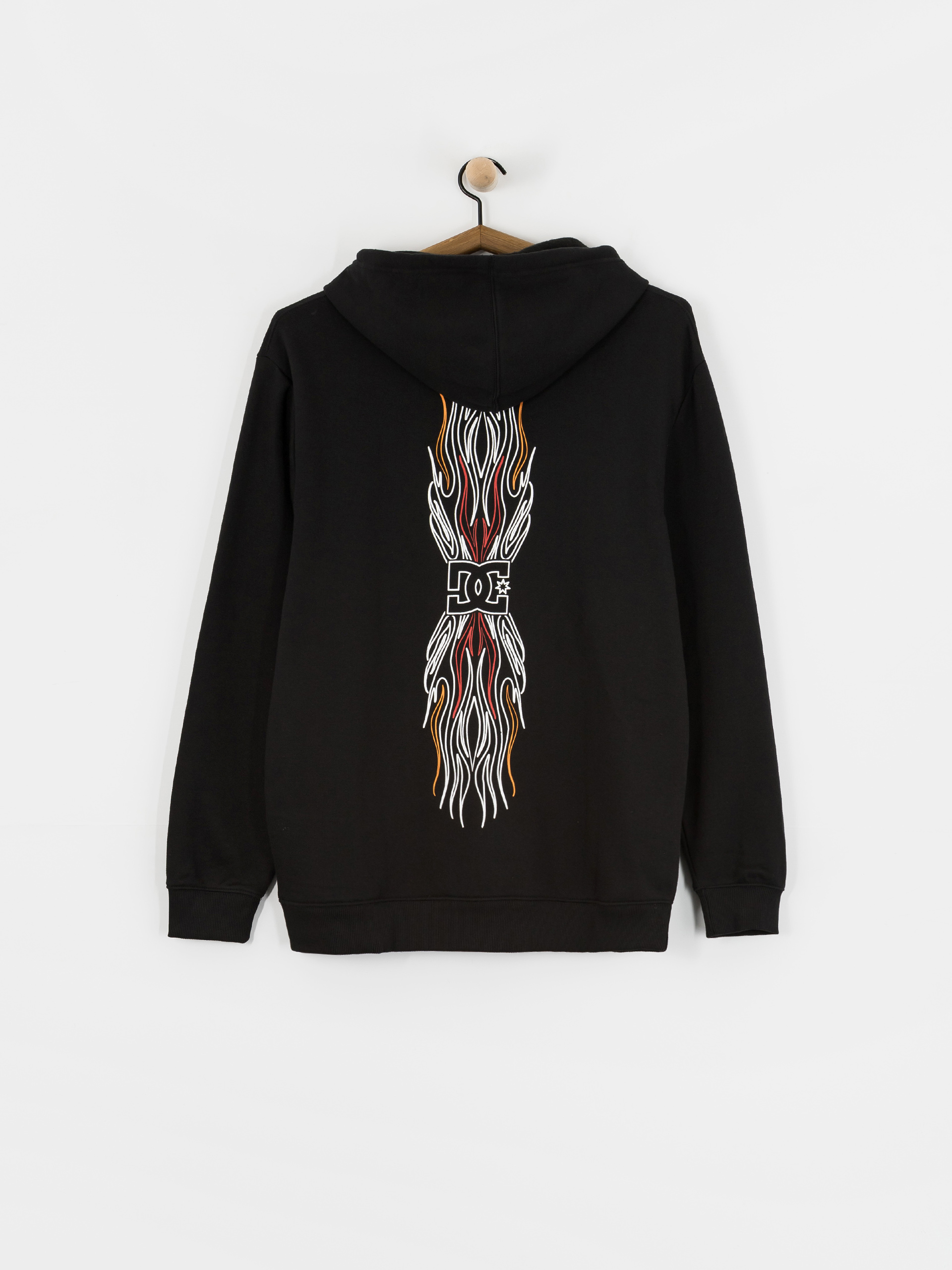 DC Burnt Out HD Kapucnis pulóver (black)