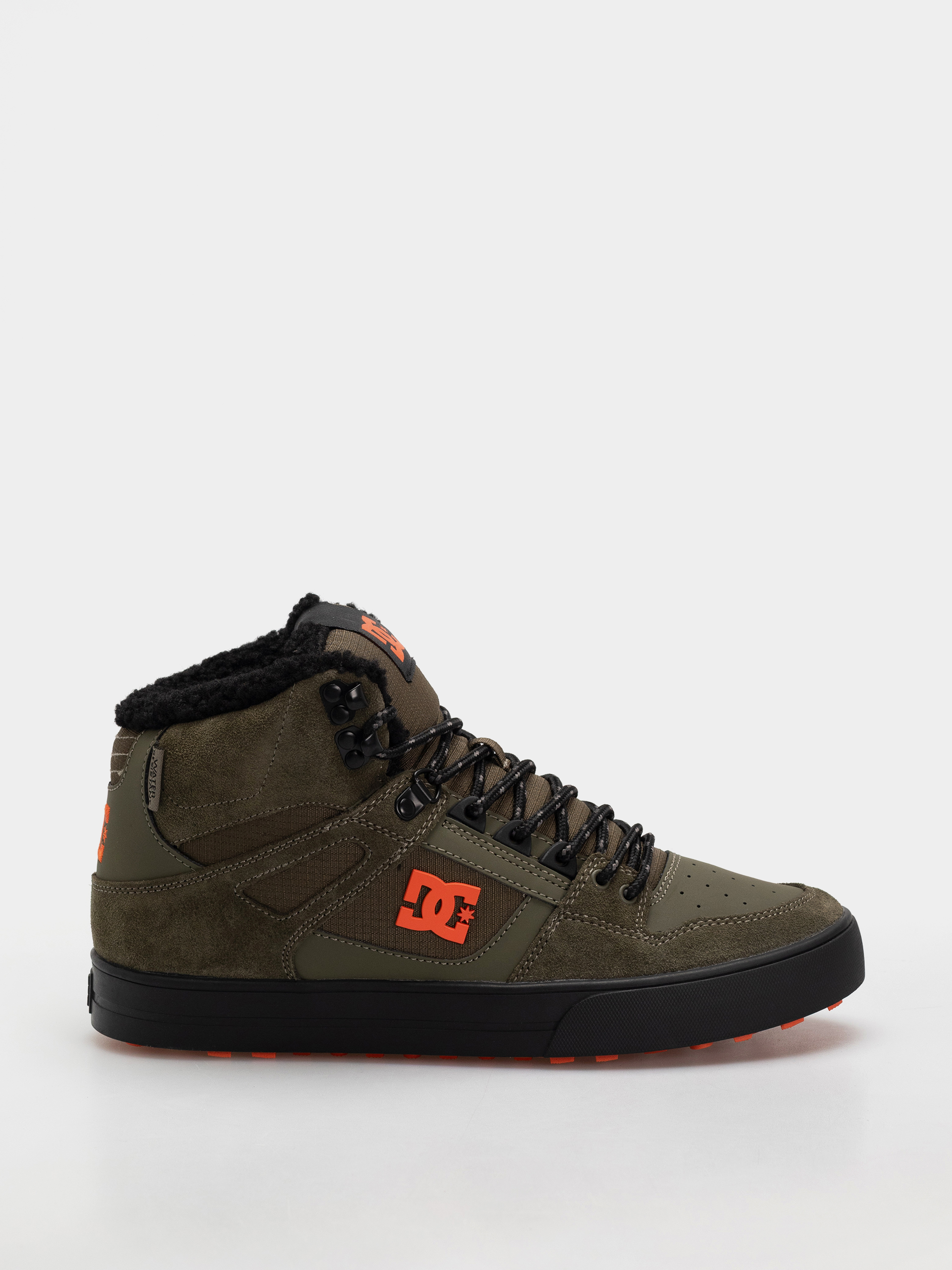 DC Pure High Top Wc Wnt Cipu0151k (olive/black)
