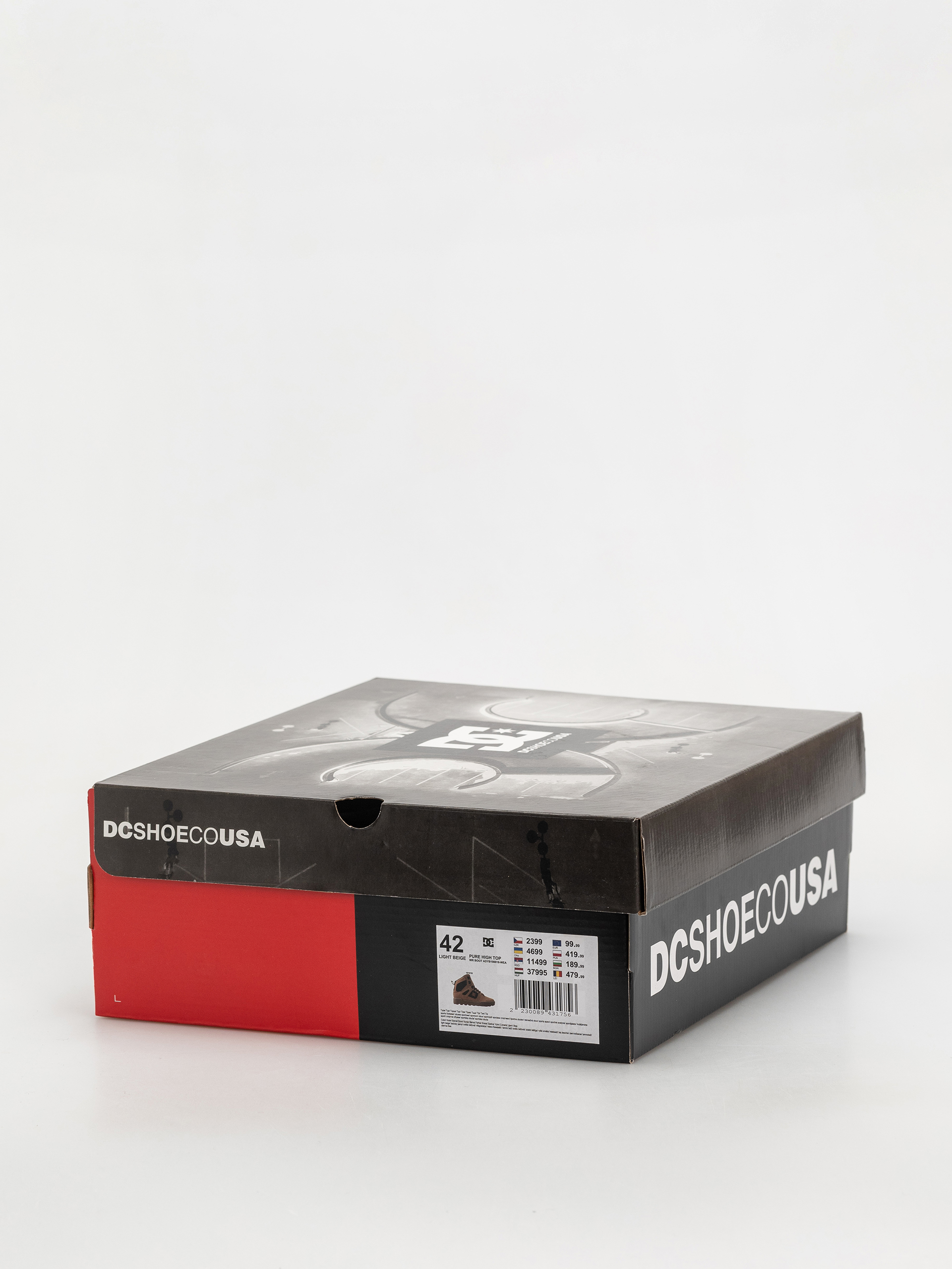 DC Pure High Top Wr Cipők (wheat)