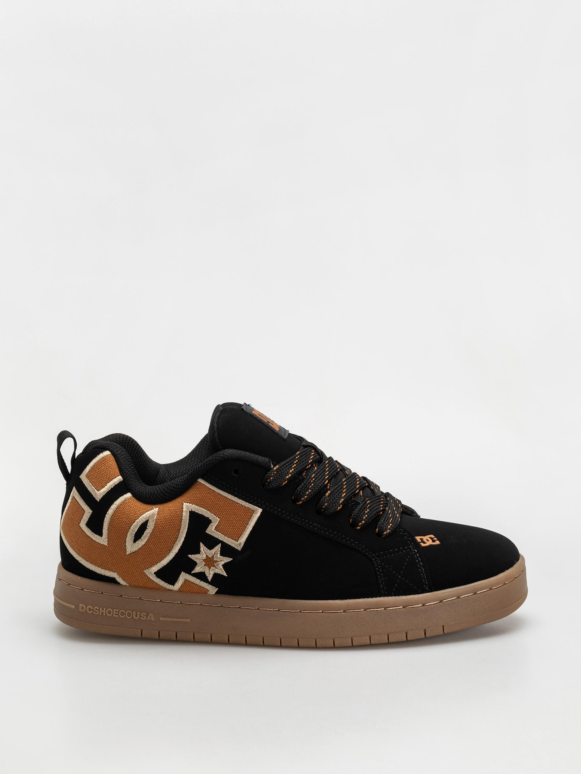 DC Court Graffik Cipők (black/brown/gum)