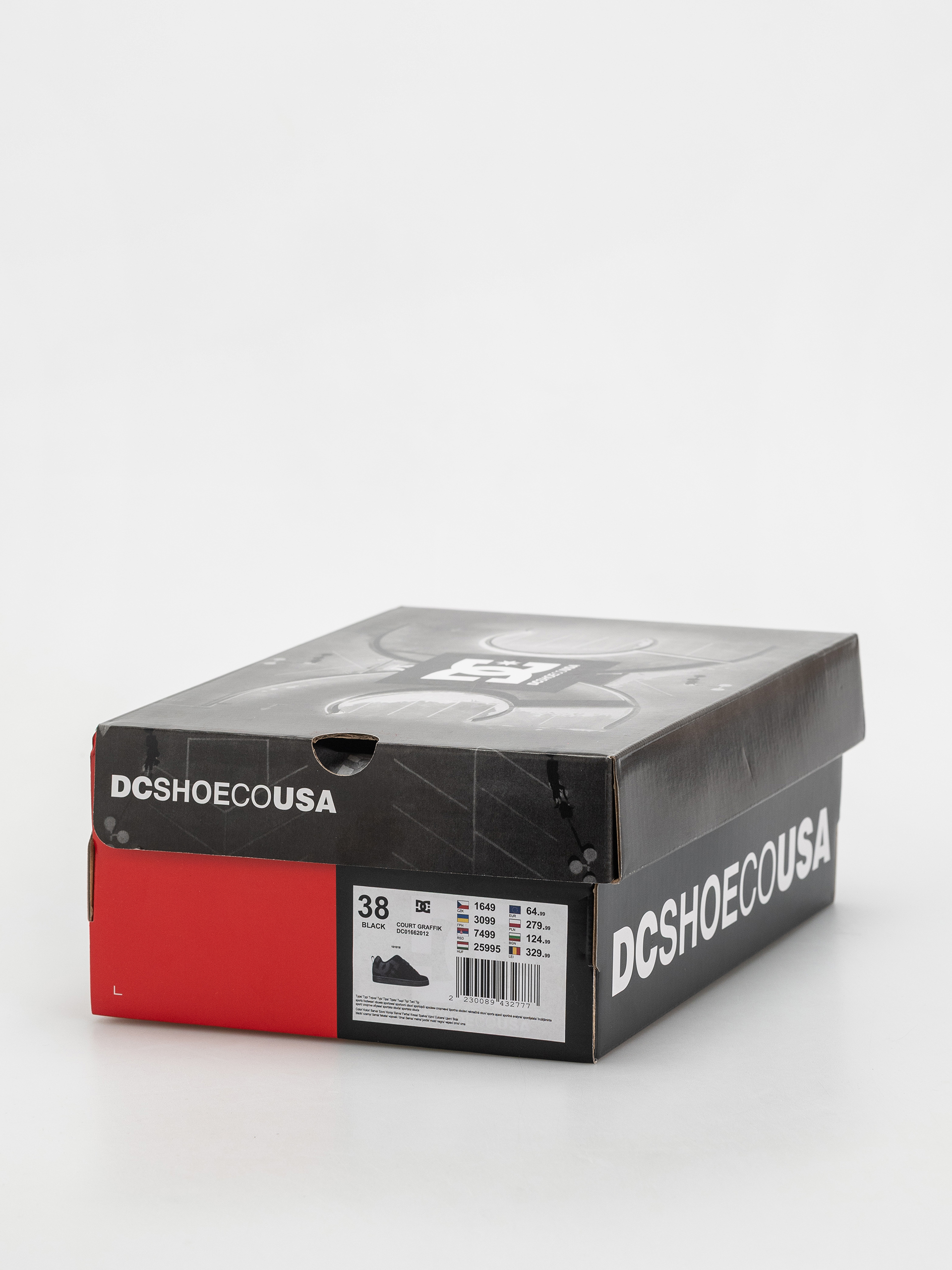 DC Court Graffik Wmn Cipők (black/black/black)