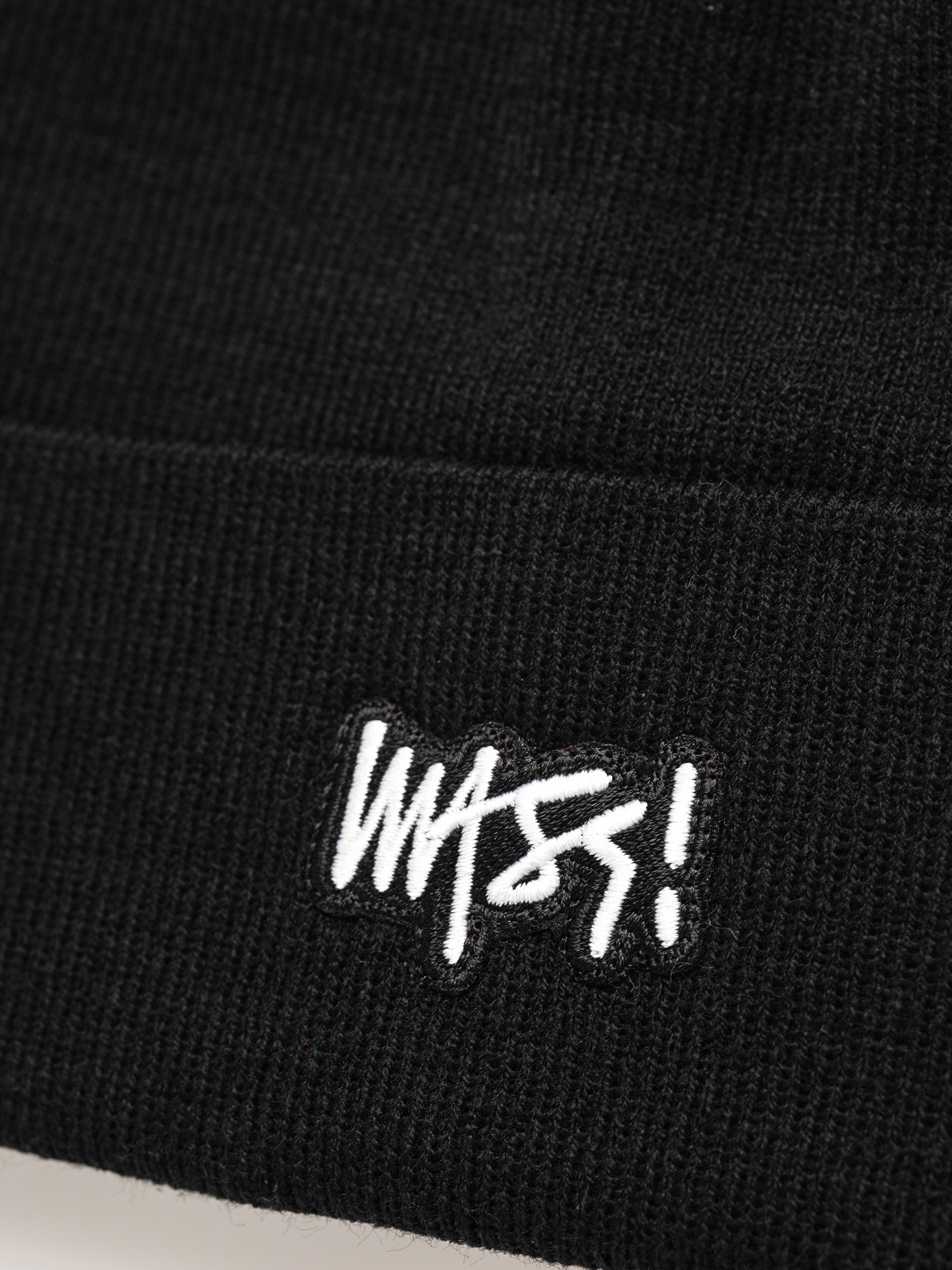 MassDnm Signature Patch Sapka (black)