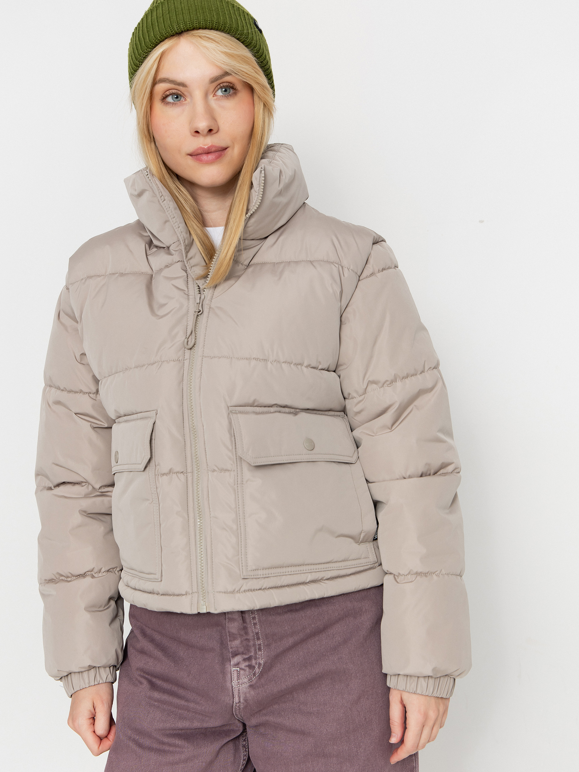 Vans Mte Aubrey Primaloft Puffer Wmn Dzseki (mushroom)