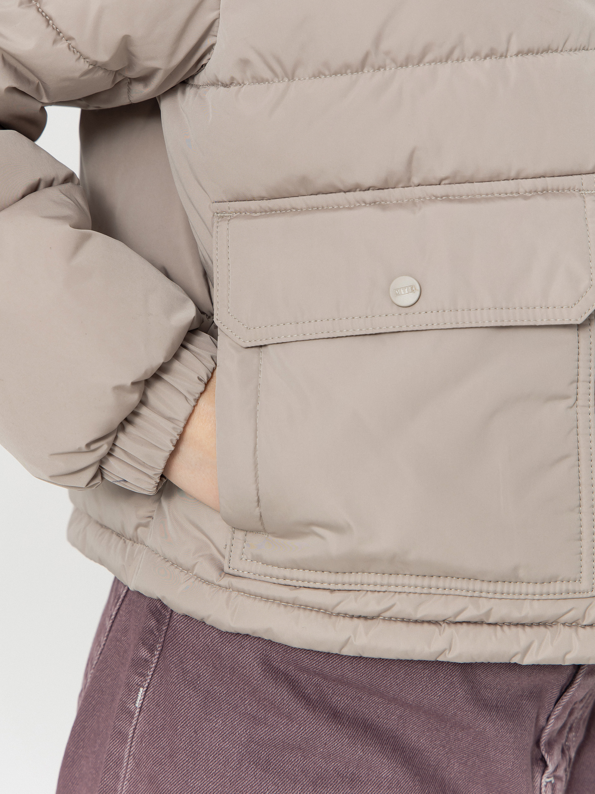 Vans Mte Aubrey Primaloft Puffer Wmn Dzseki (mushroom)