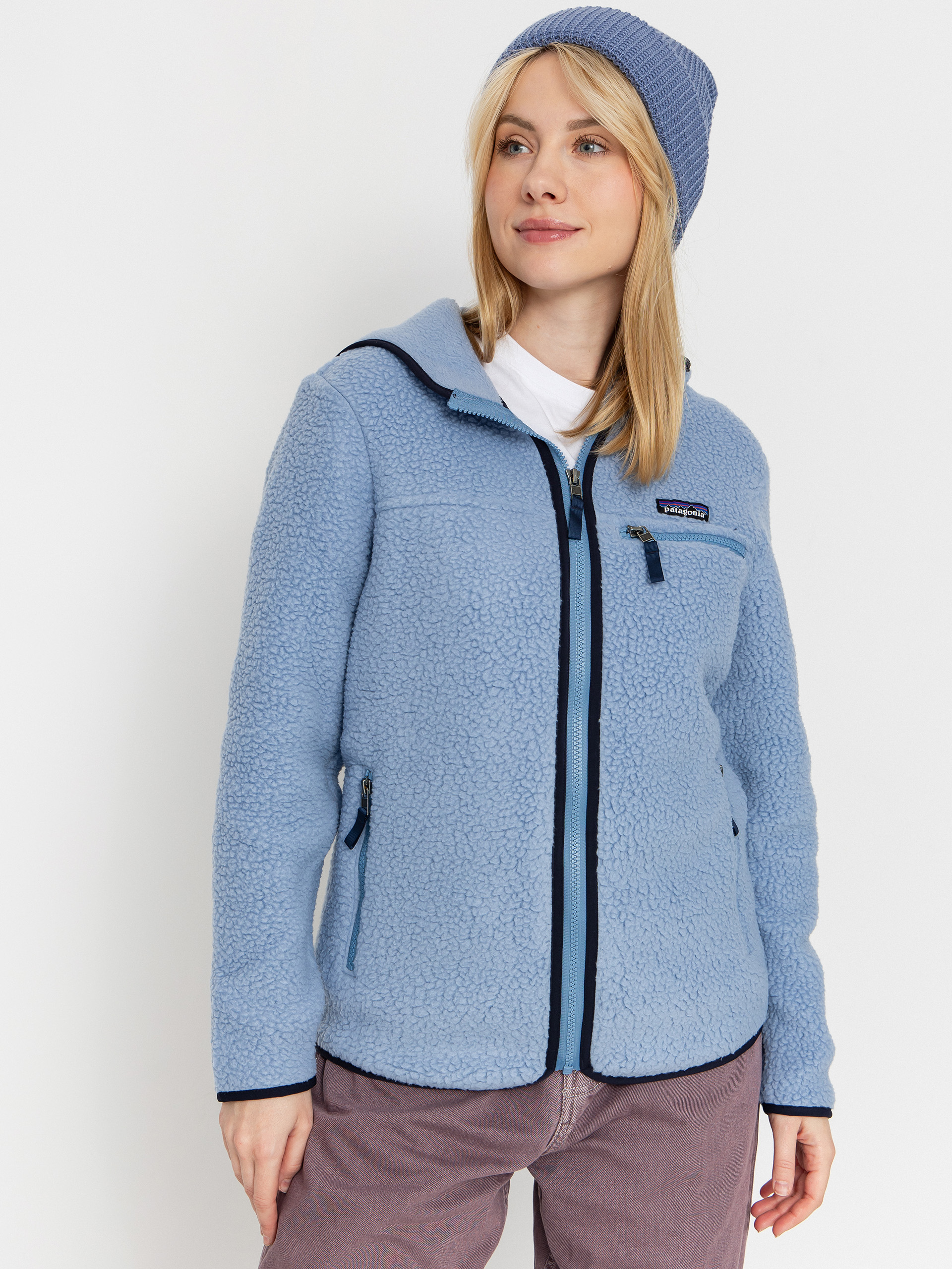 Patagonia Retro Pile HD Wmn Polu00e1r pulu00f3ver (barnacle blue)