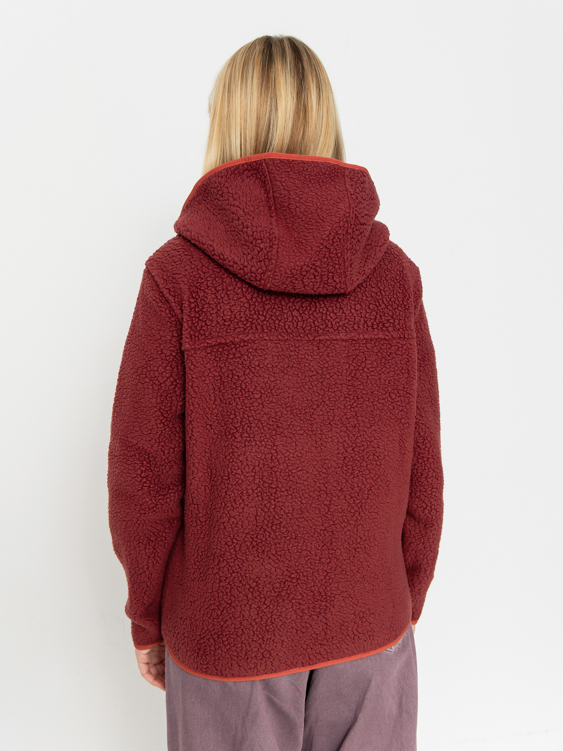 Női Patagonia Retro Pile HD Polár pulóver (sequoia red)