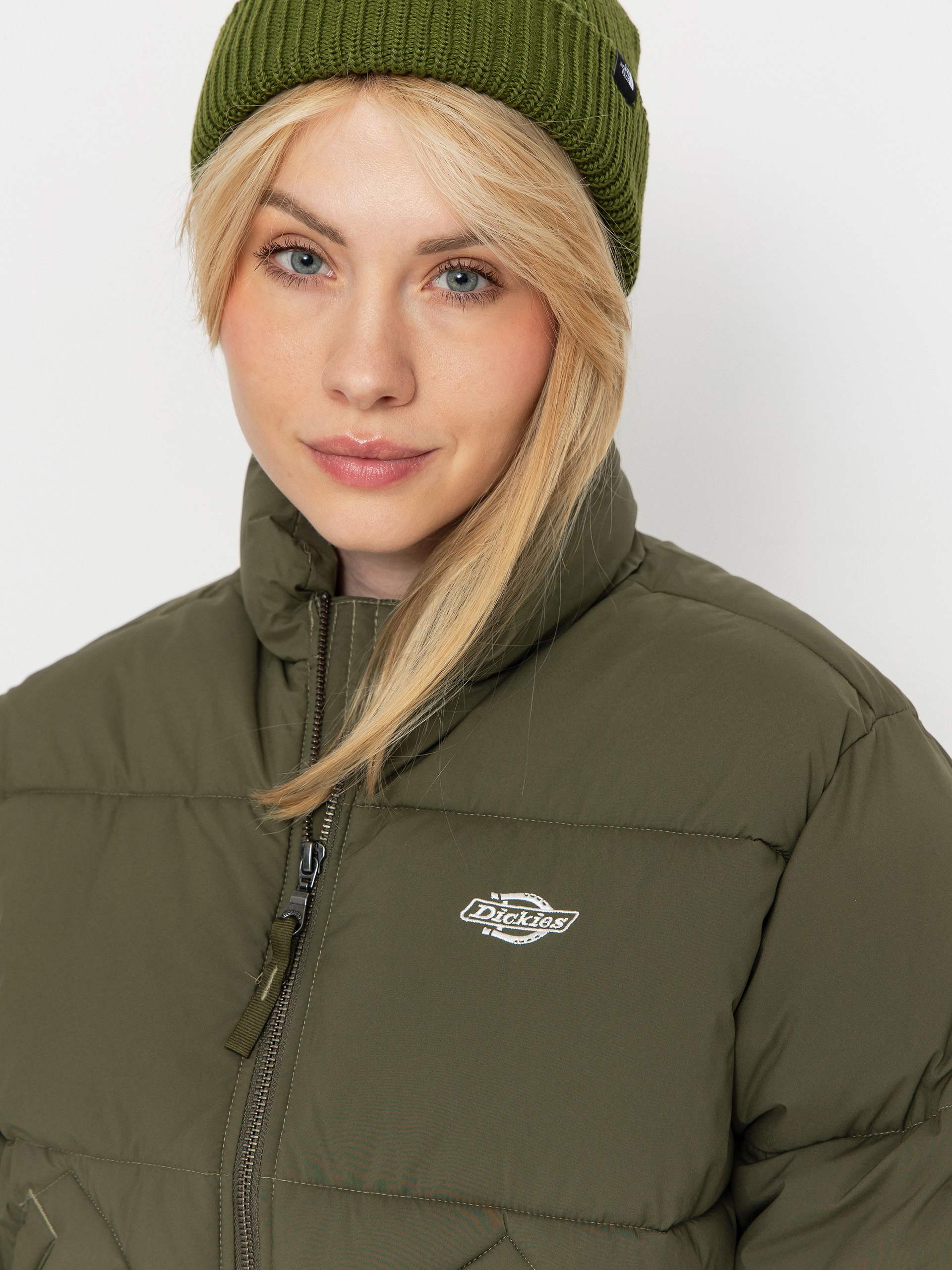 Dickies Summerdale Puffer Wmn Dzseki (military gr)