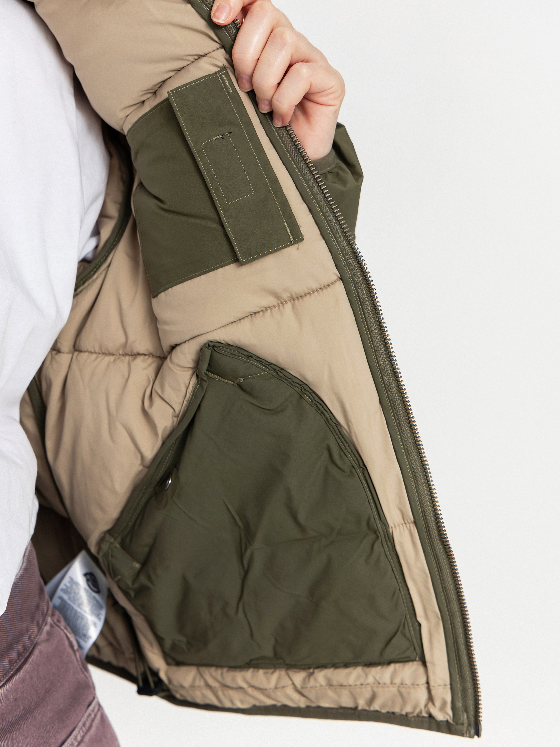 Dickies Summerdale Puffer Wmn Dzseki (military gr)