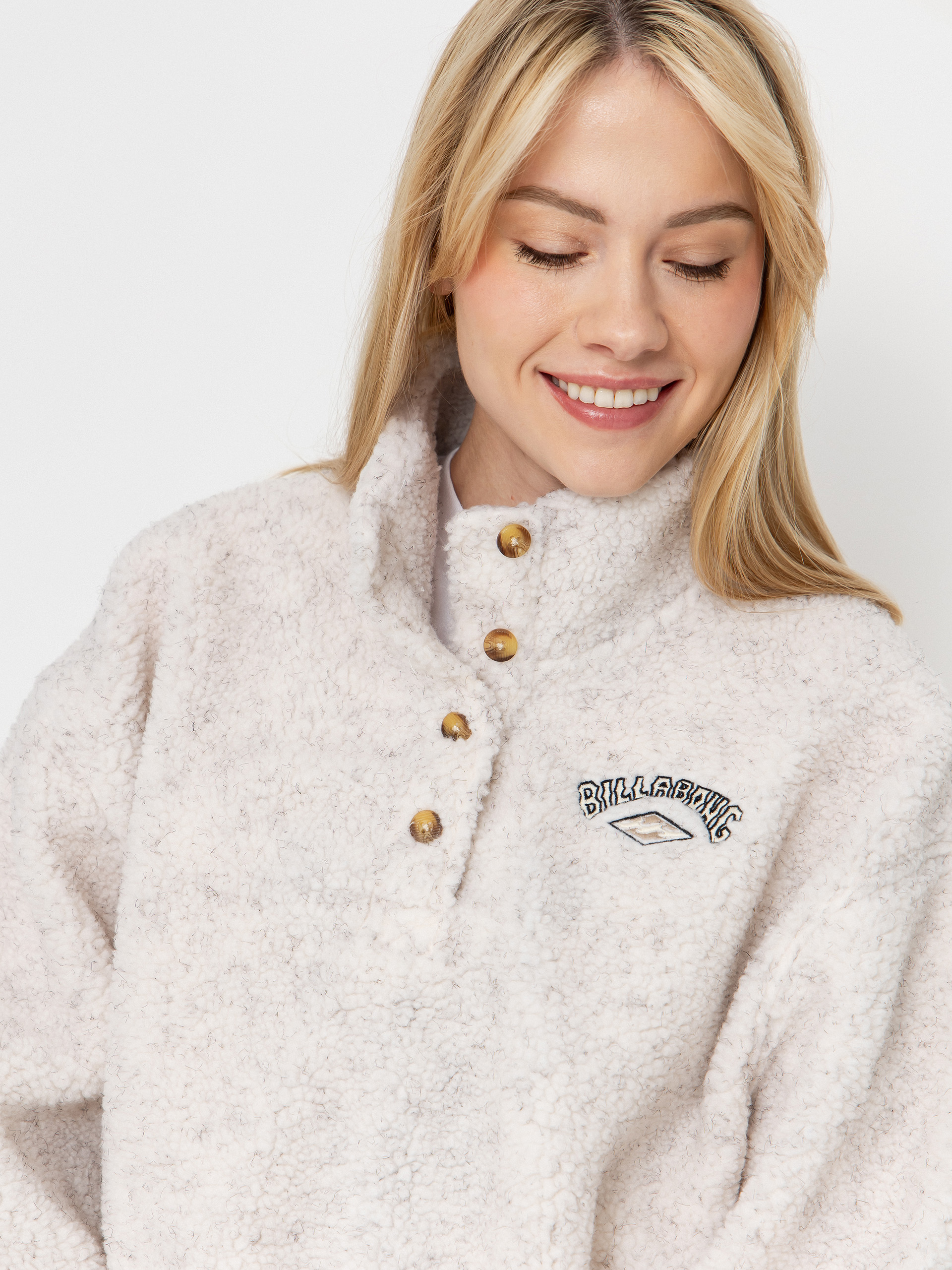 Női Billabong Run The Road Polár pulóver (whitecap)