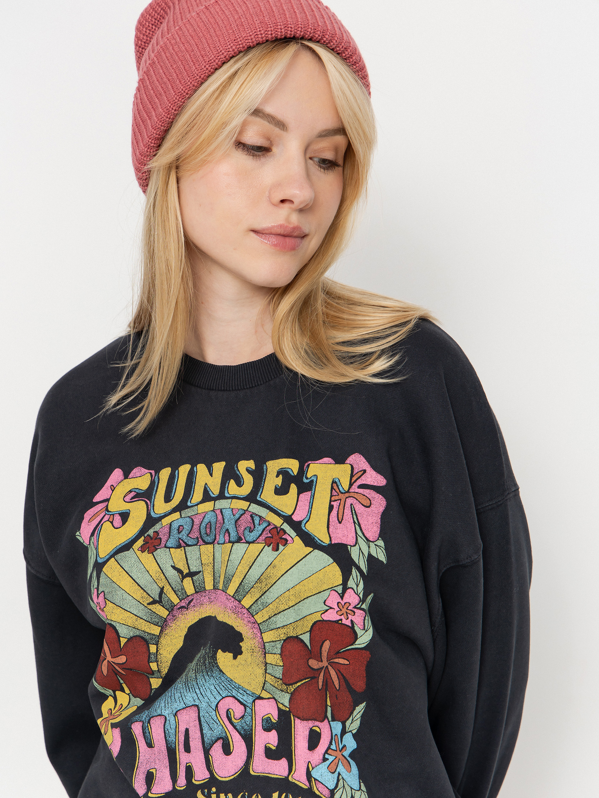 Roxy Lineup Wmn Pulóver (anthracite)