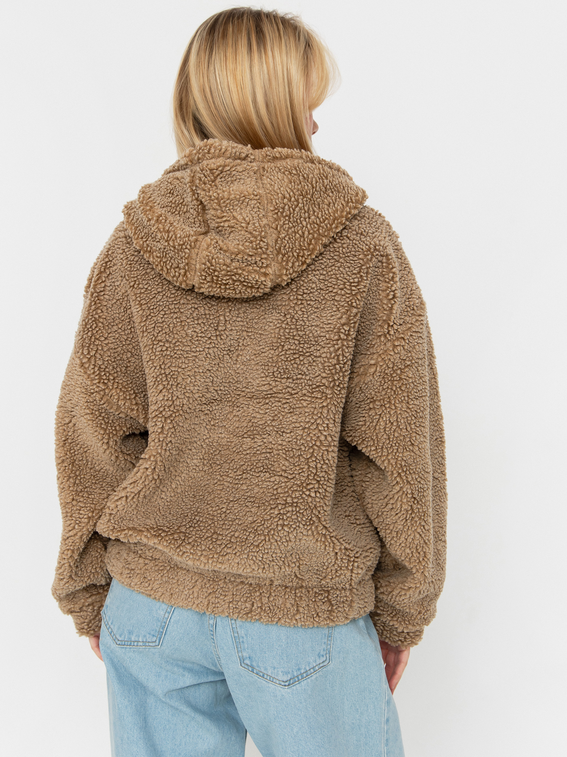 Női Roxy City Track Polár pulóver (woodsmoke)