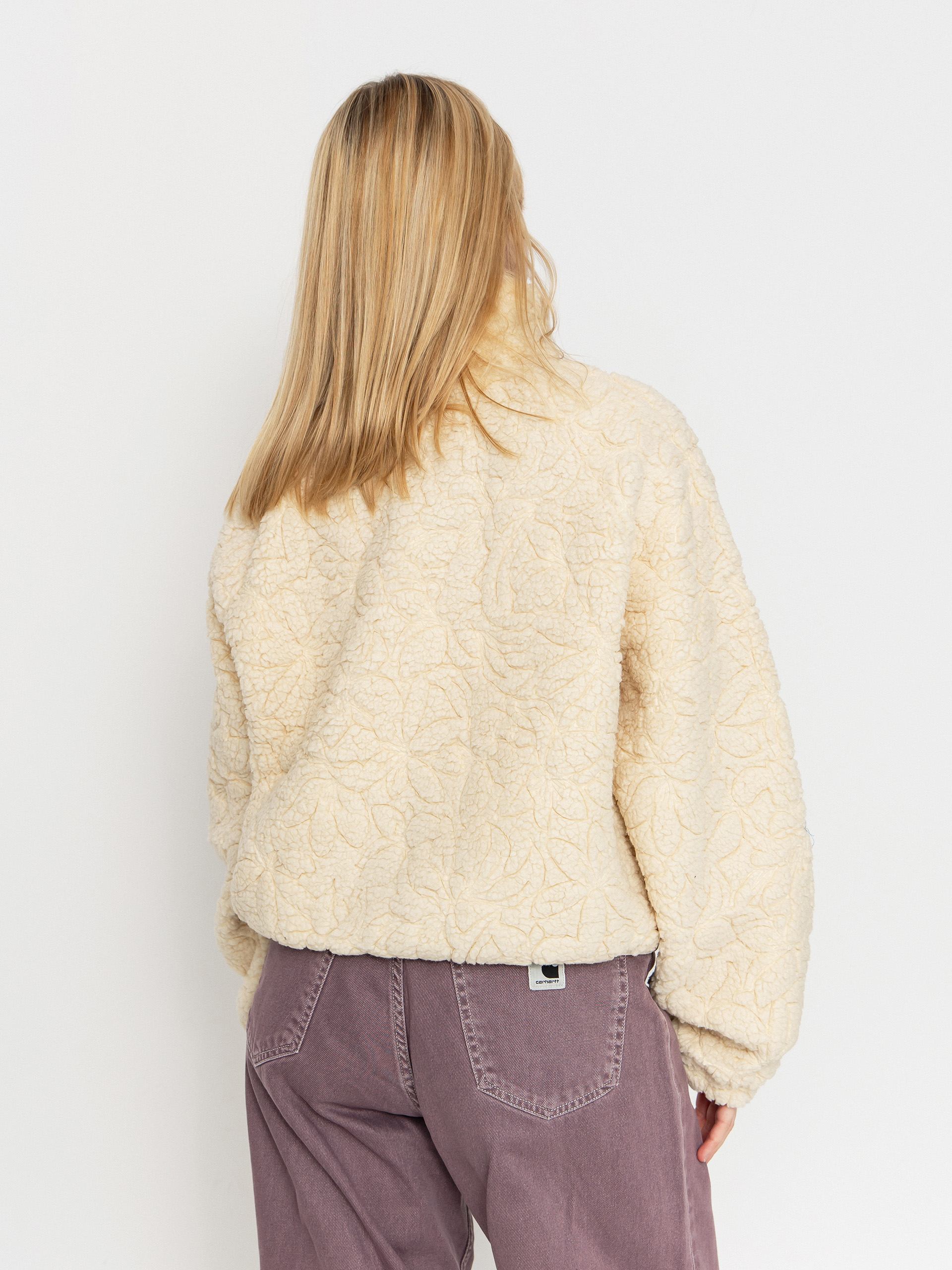 Női Roxy Blurry Cloud Polár pulóver (parchment)