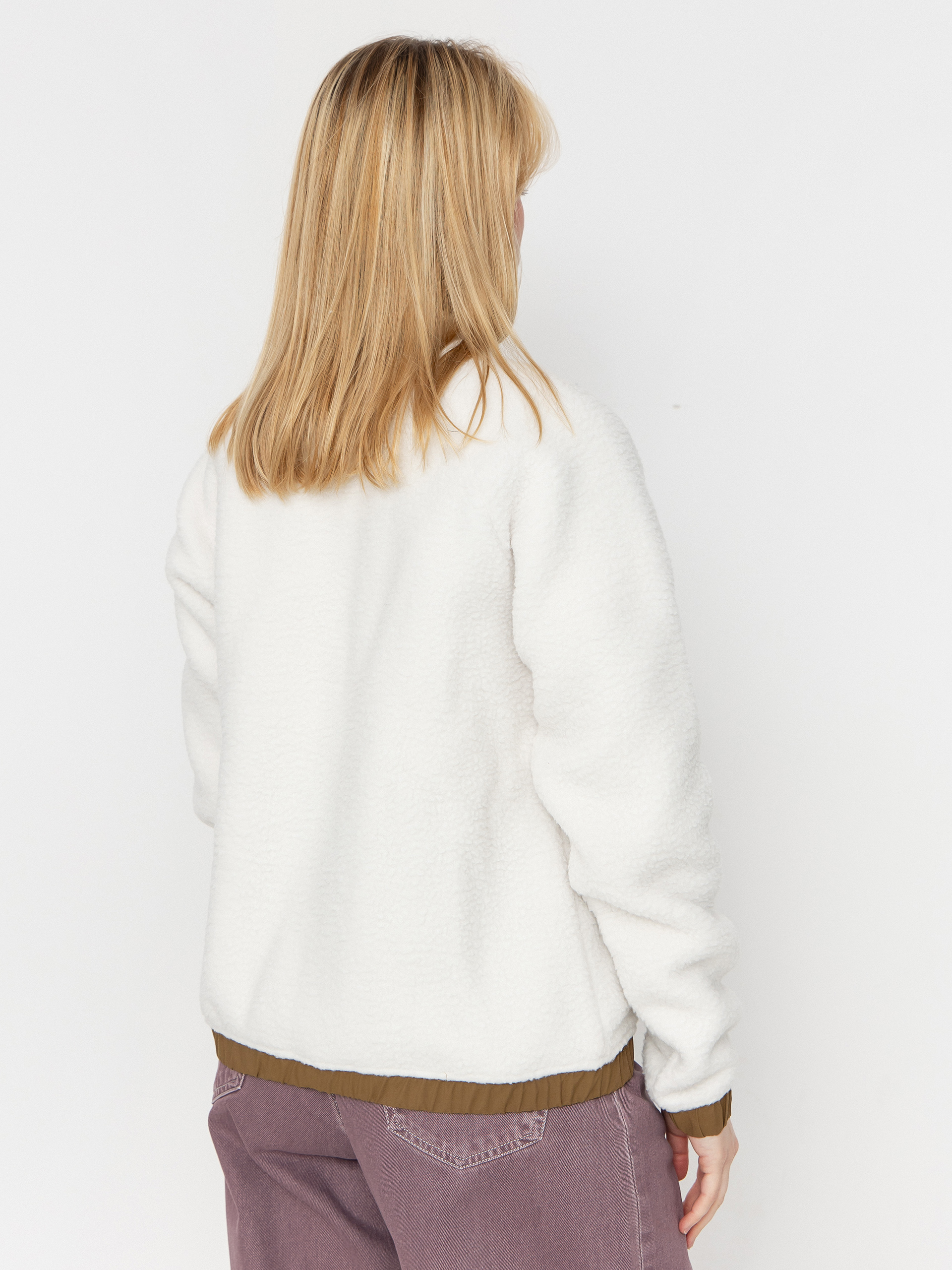 Női Polár pulóver Helly Hansen Imperial Pile Snap (snow)