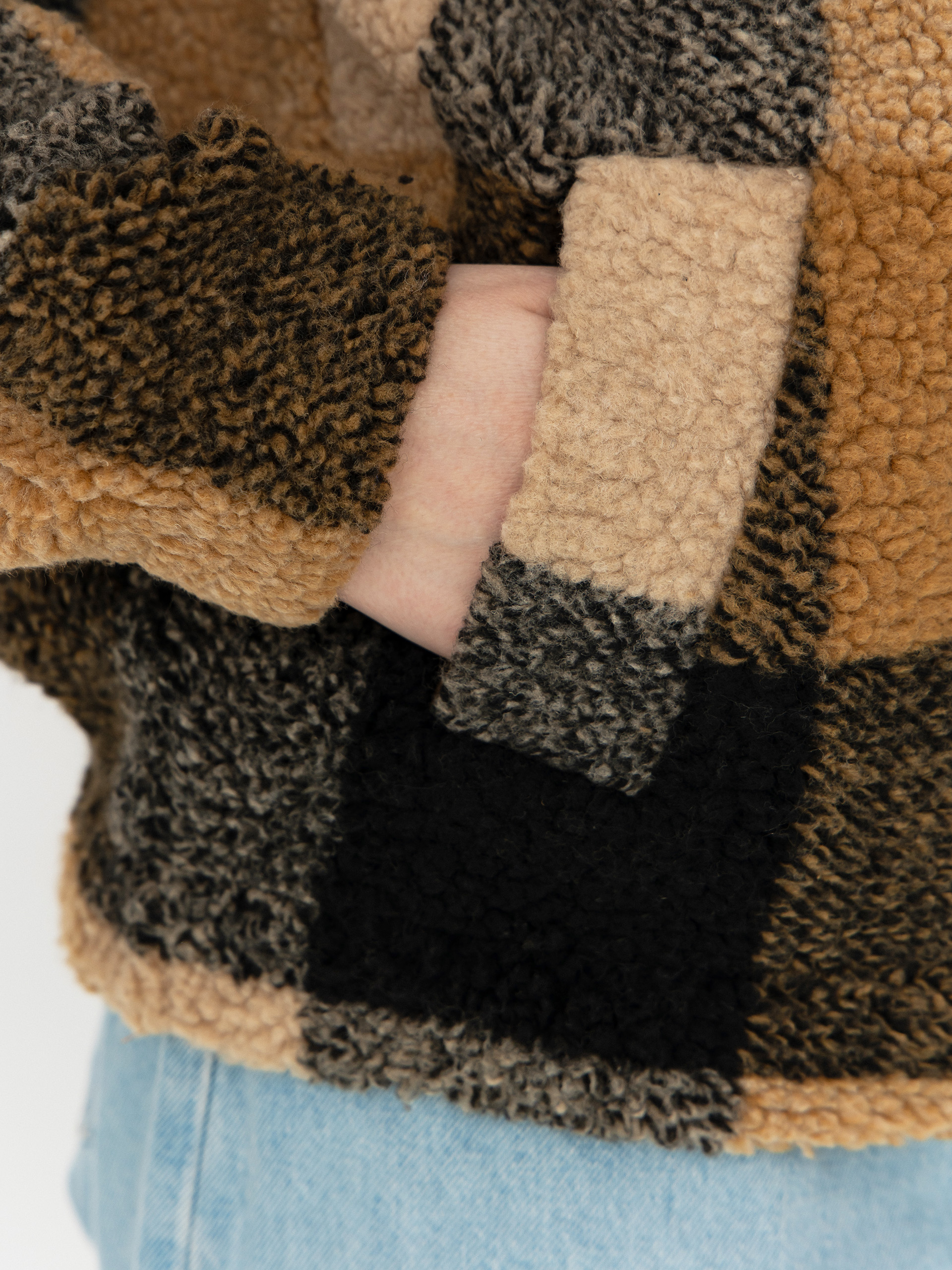 Női Kavu Loven Polár pulóver (hilltop plaid)