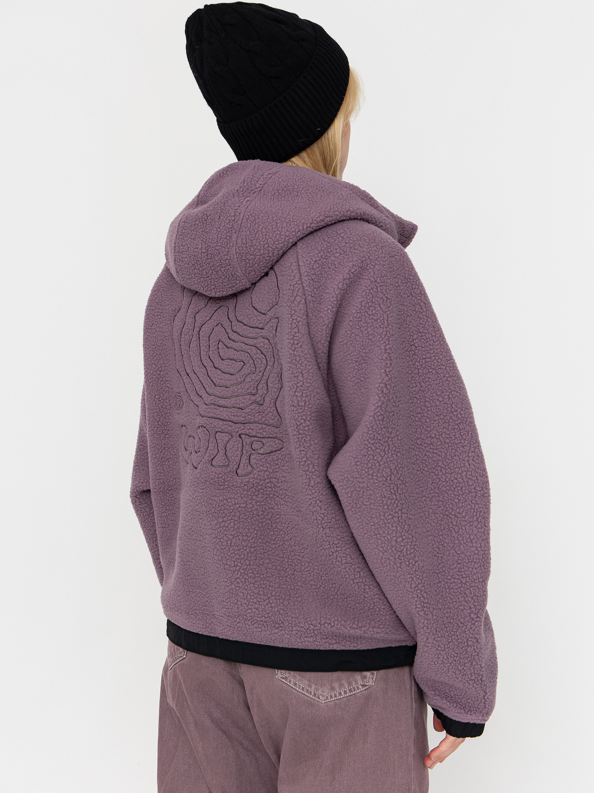 Női Polár pulóver Carhartt WIP Helix (phlox/porphyry)