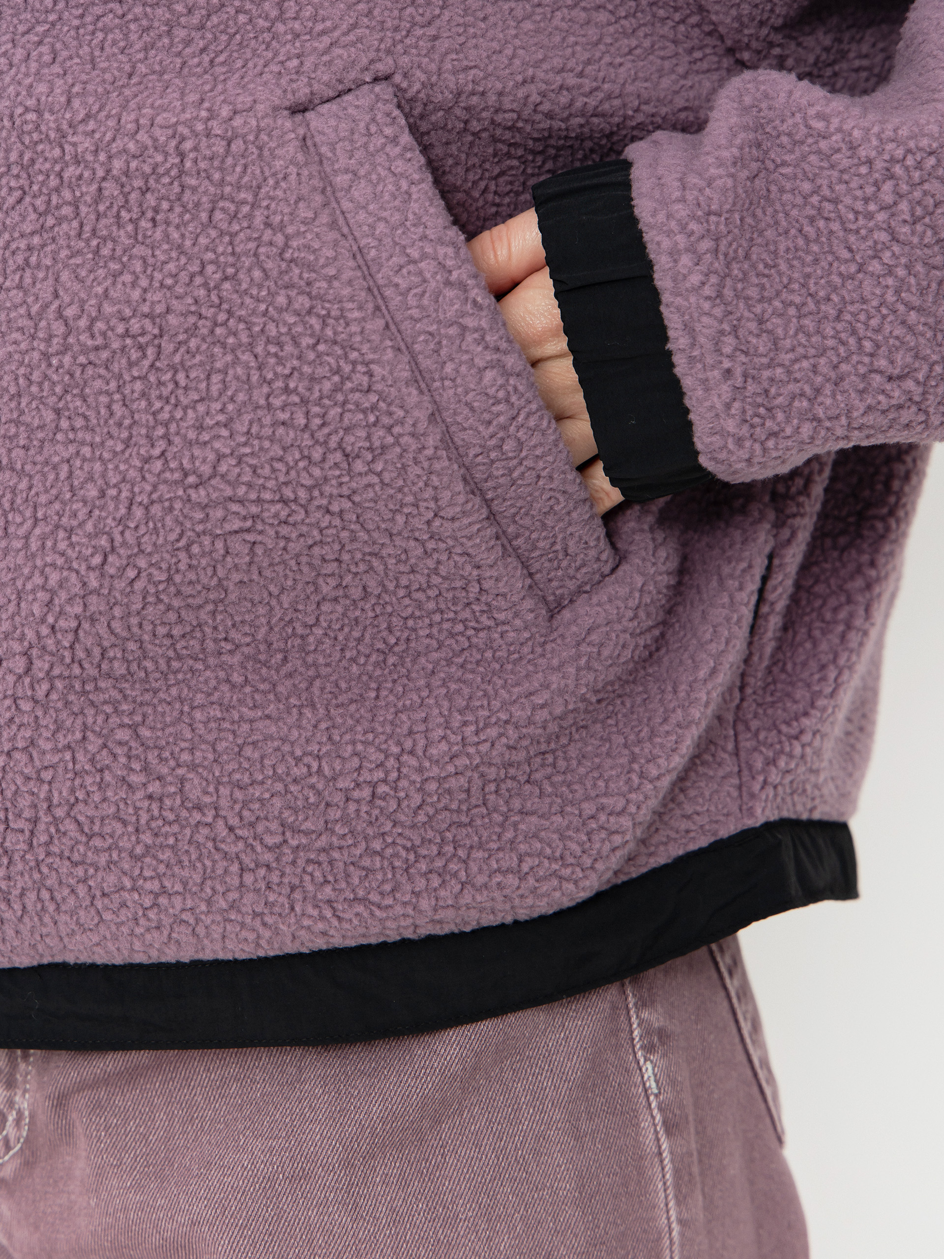 Női Polár pulóver Carhartt WIP Helix (phlox/porphyry)