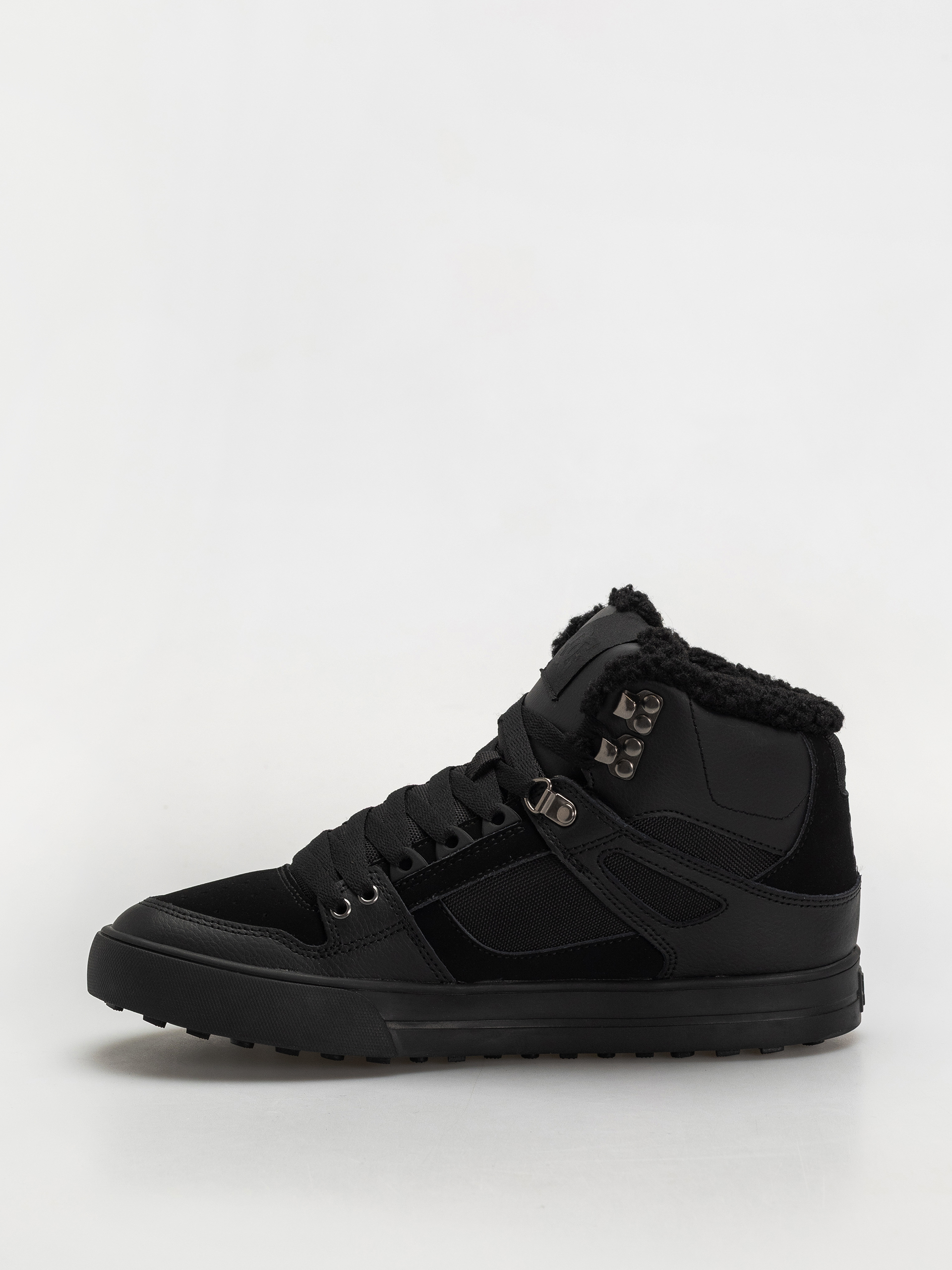 DC Pure High Top Wc Wnt Cipők (black/black/black)