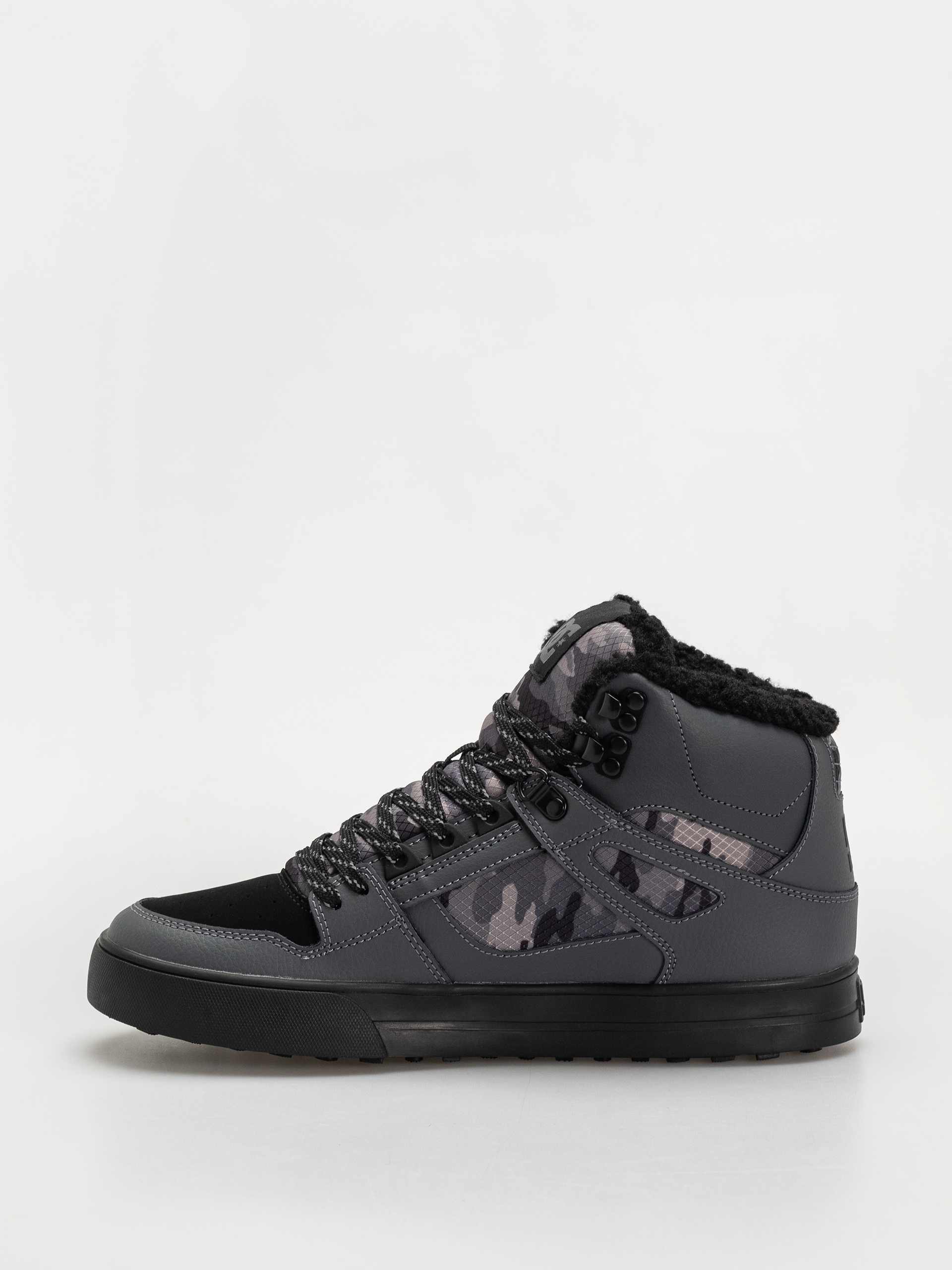 DC Pure High Top Wc Wnt Cipők (dark grey/black)